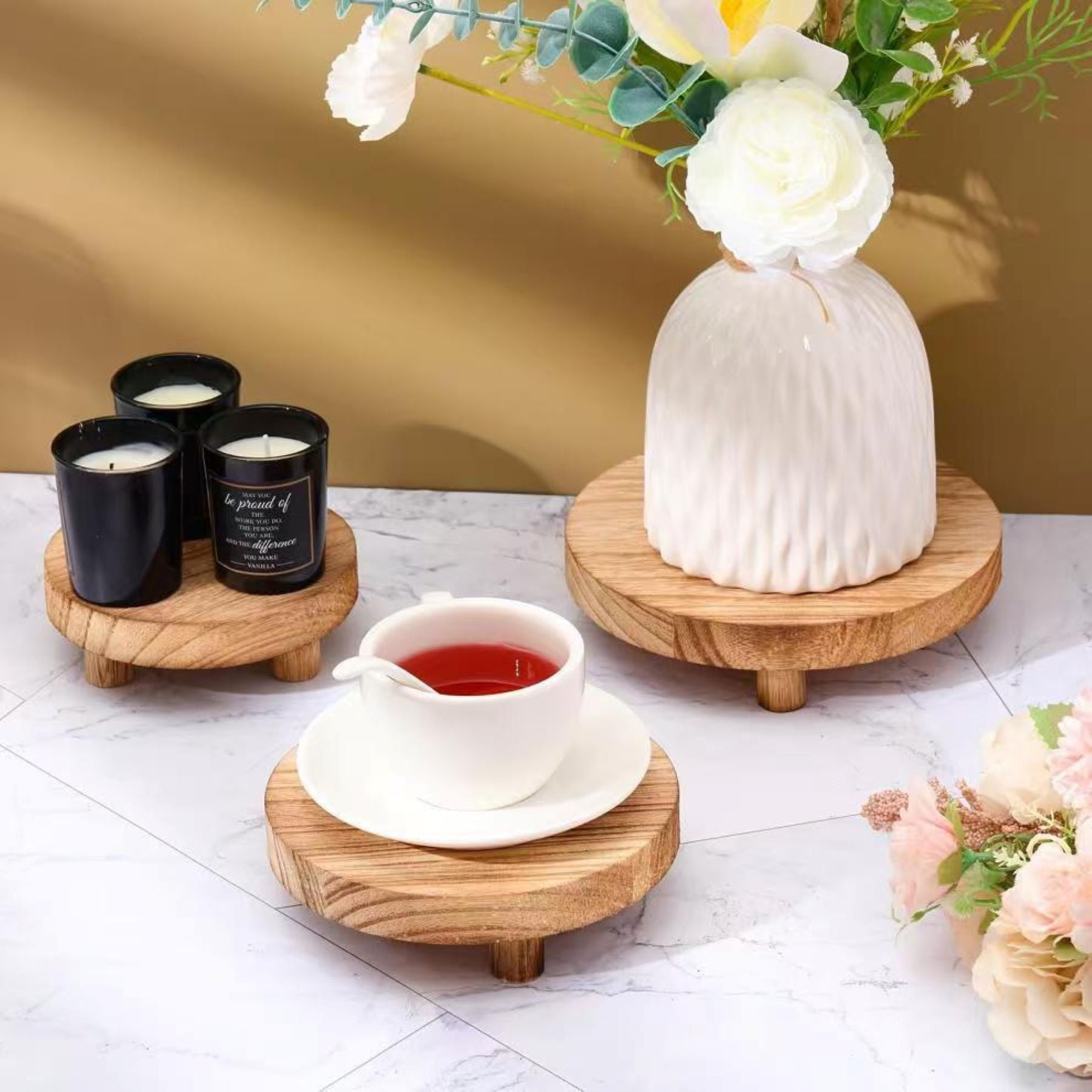 Wooden Base Ornament （Medium Size）