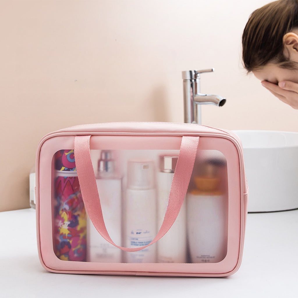 PU Frosted Cosmetic Bag