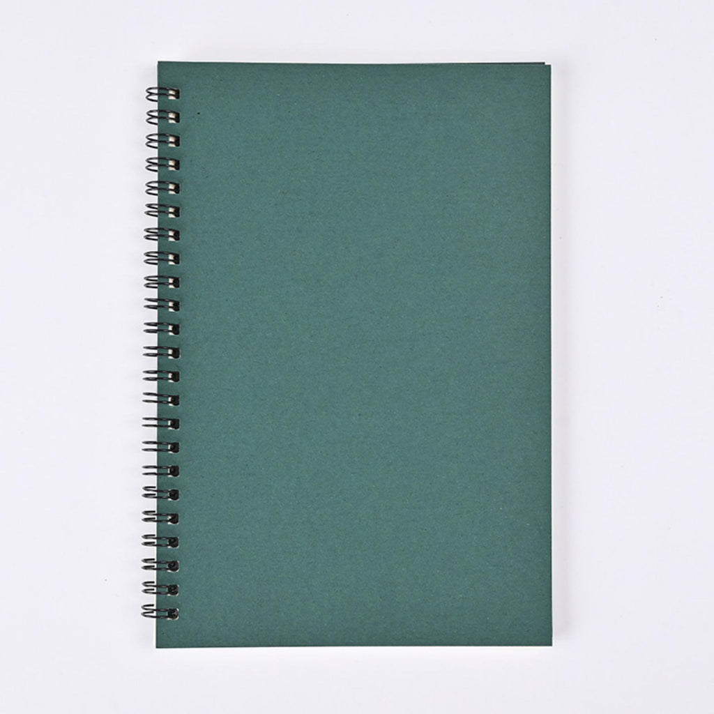 A5 Eco Kraft Cover Spiral Notebook