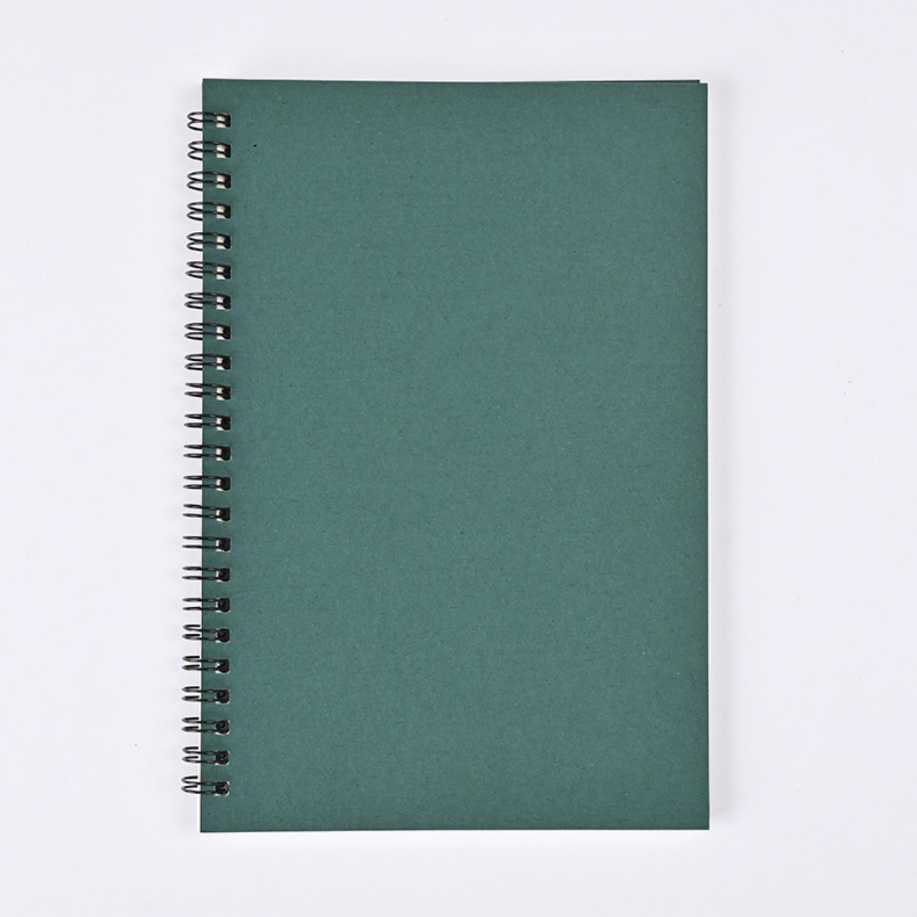 A5 Eco Kraft Cover Spiral Notebook