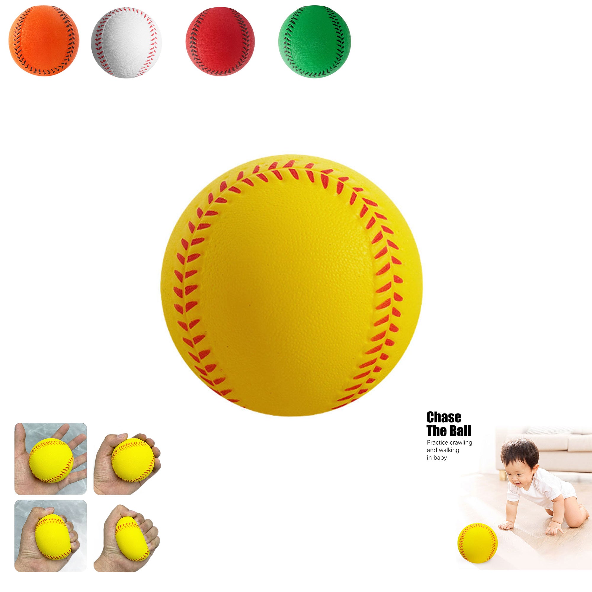 Foam Training Baseballs