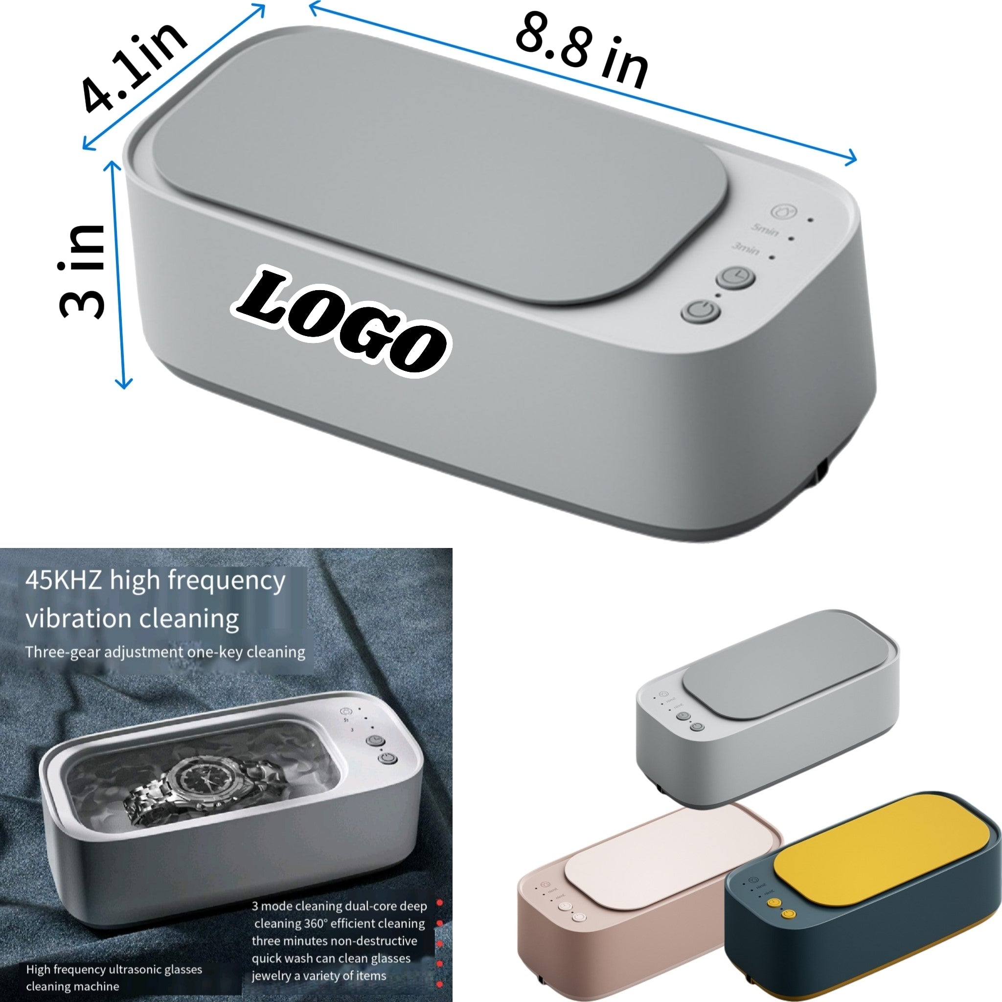 3 Mode Adjustment Glasses Cleaning Machine