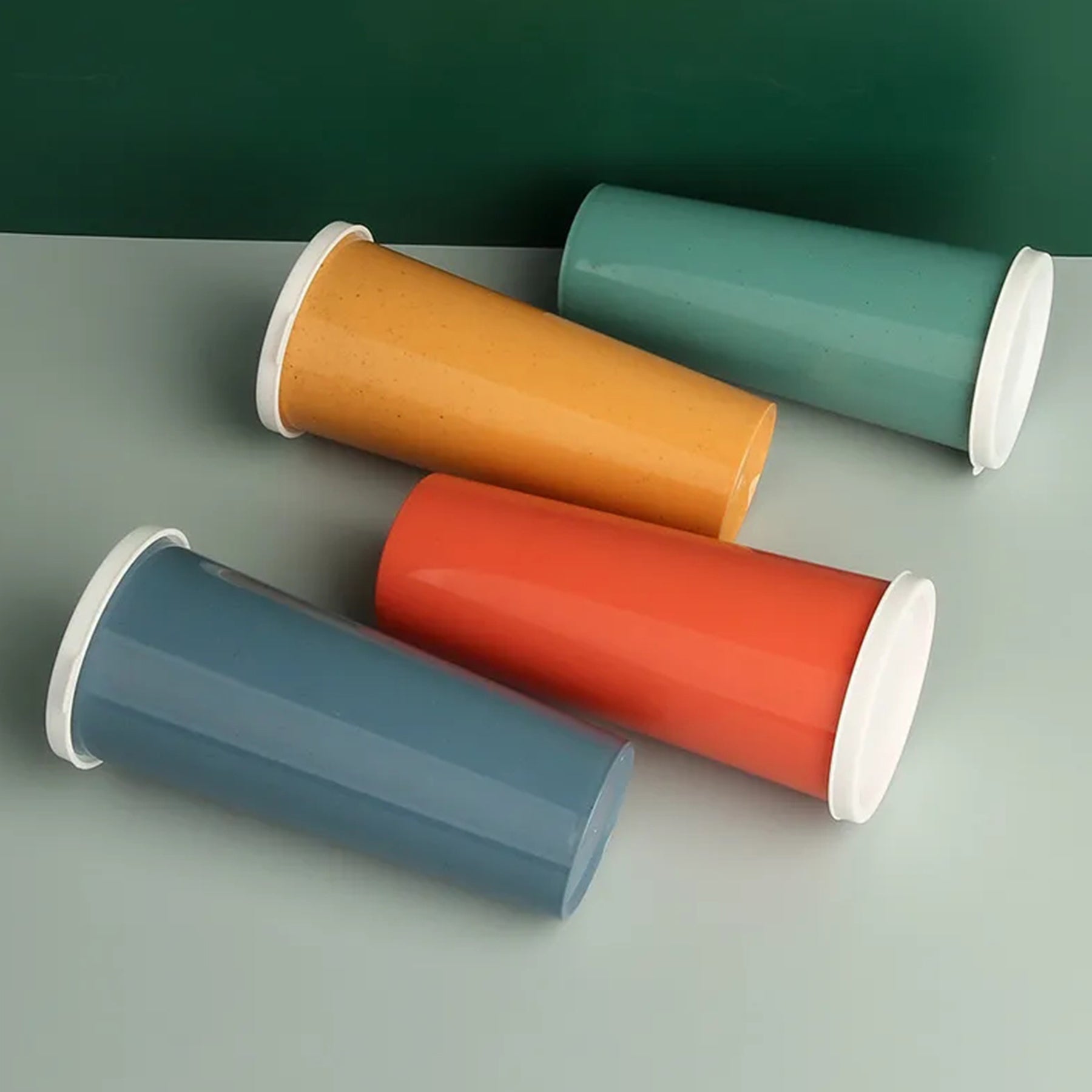 Water Bottle With Spill-Proof Lid