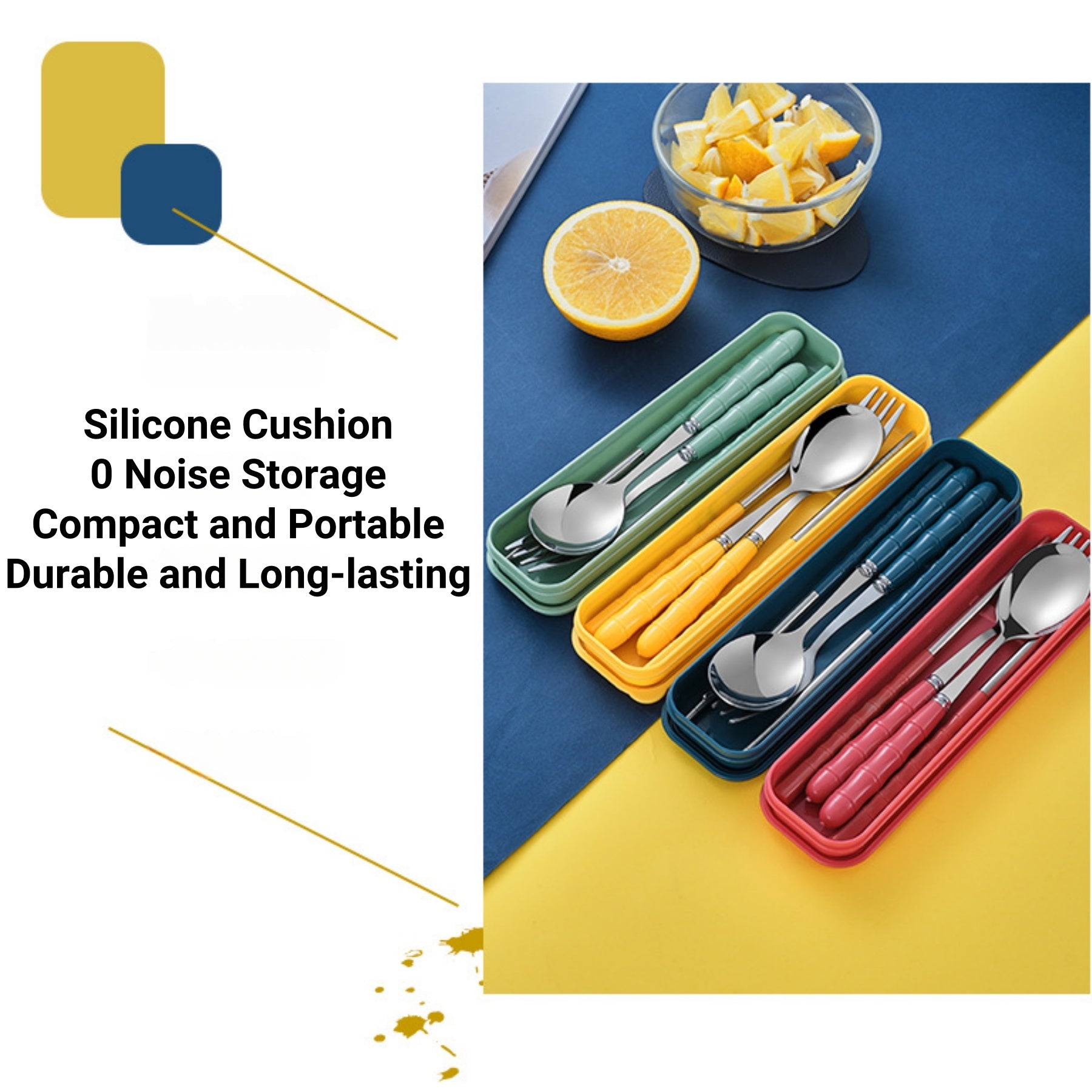 Portable Stainless Steel Cutlery Set