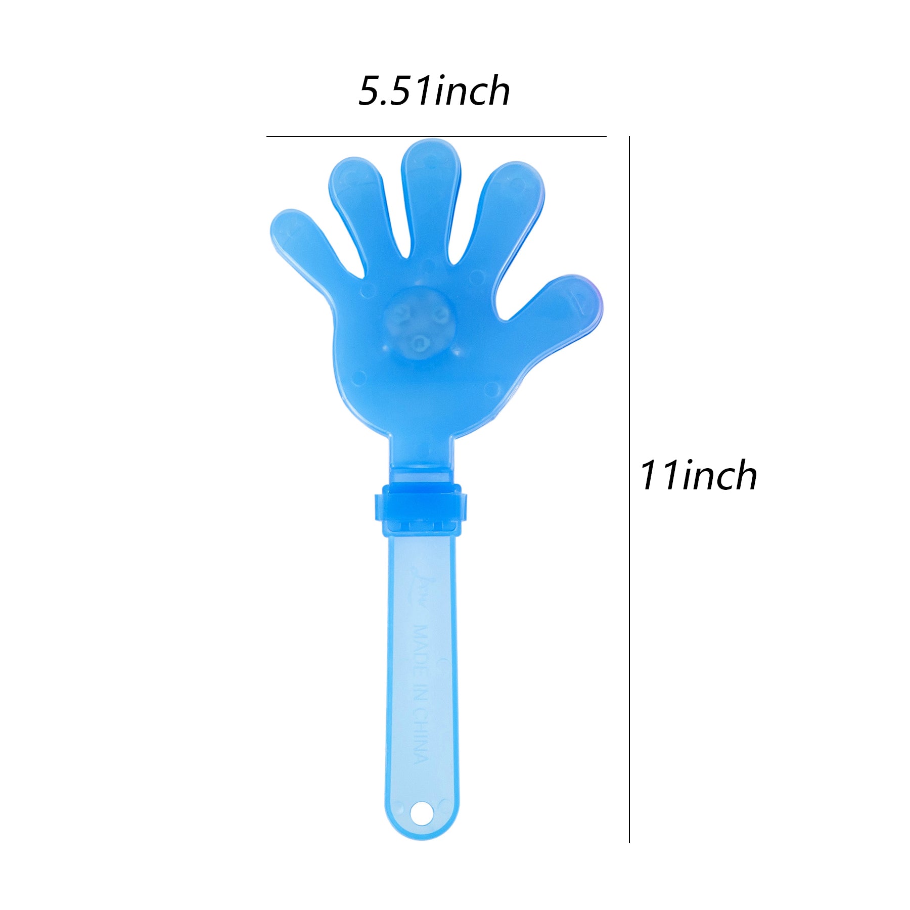 Plastic Led Illuminated Noise Toy Hand Clapper