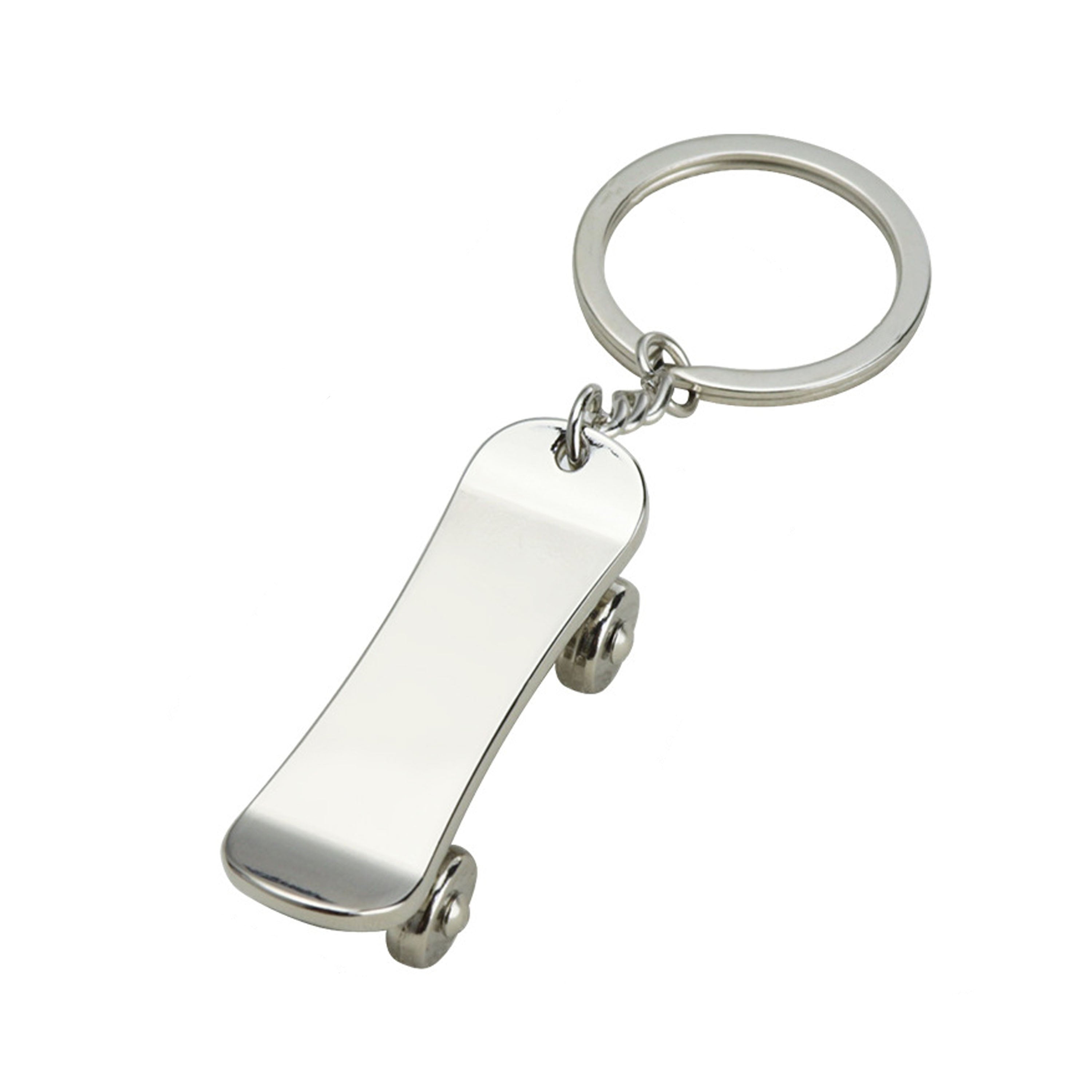 Customizable Skateboard Shaped Keychain
