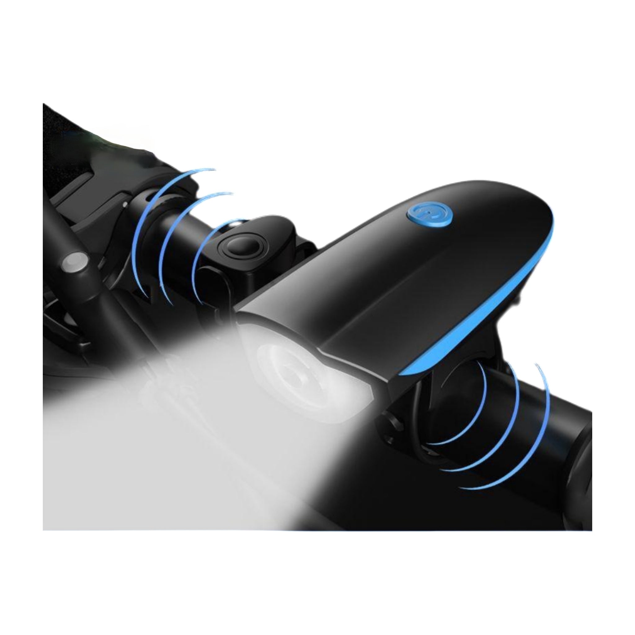 Bicycle Light With Integrated Safety Horn