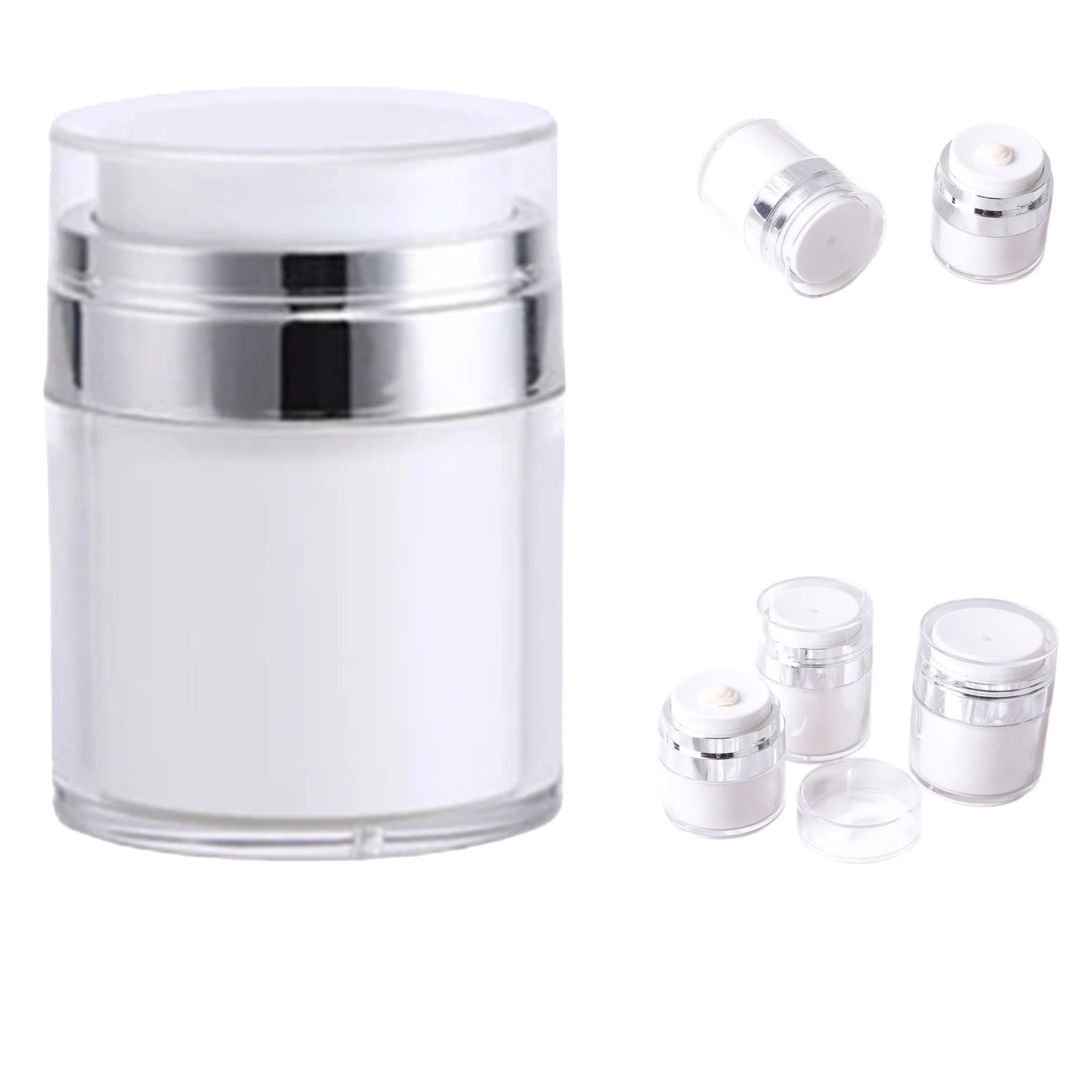 Travel Pressable Lotion Dispenser Bottle