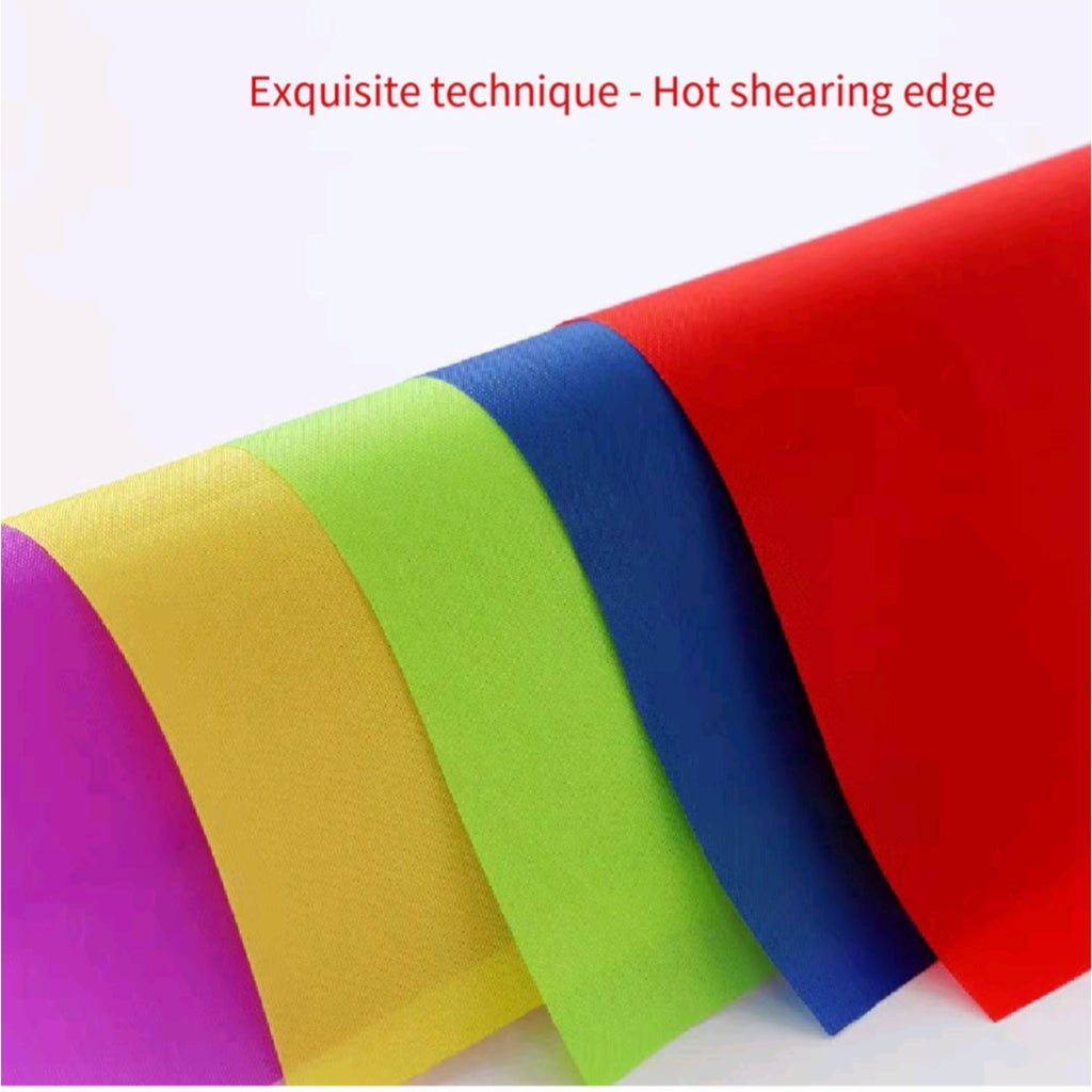 Mini Hand Flags Kids School Cheer Colorful Triangle