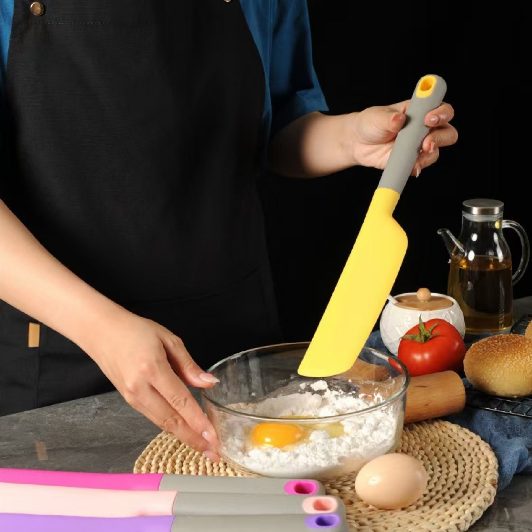 One-Piece Silicone Scraper