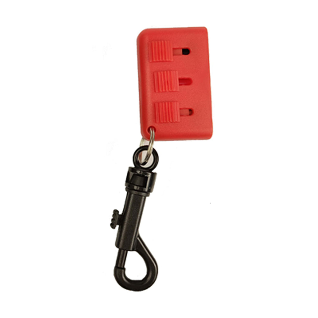 Golf 3 Hole Ball Brush With Keychain