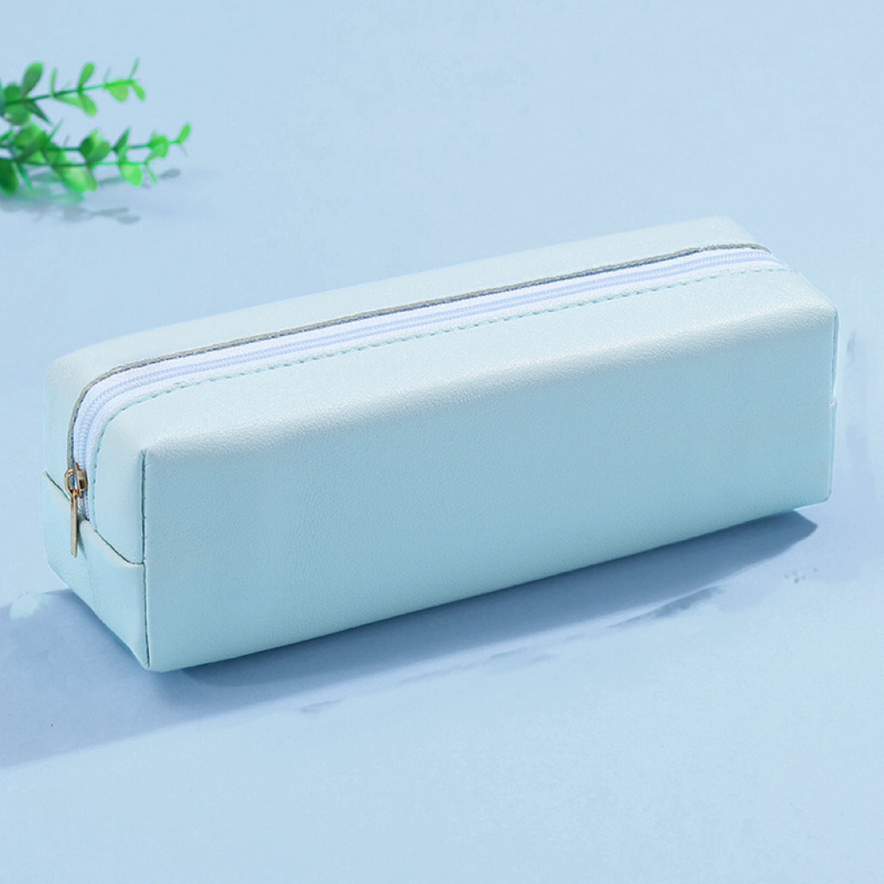 PU Leather Large-capacity Pen Case