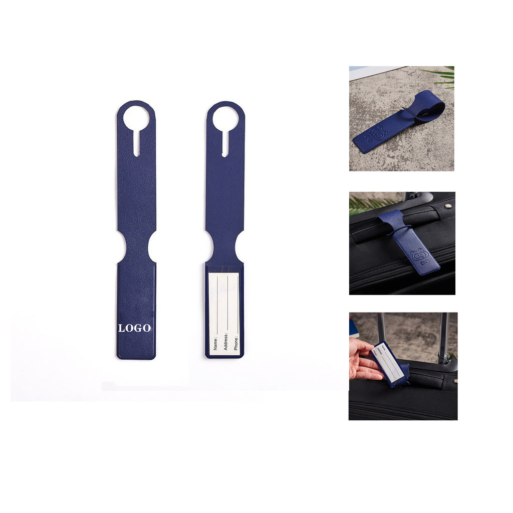 PVC Leather Luggage Tag