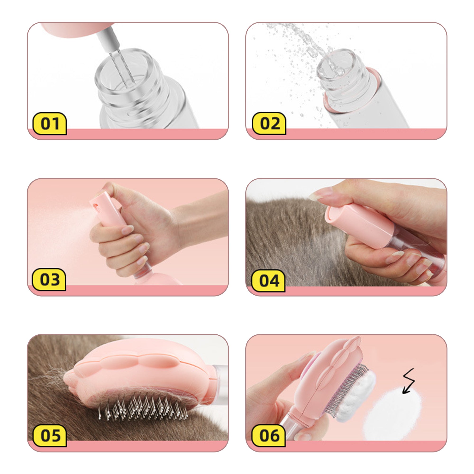 Pet Spray Brush