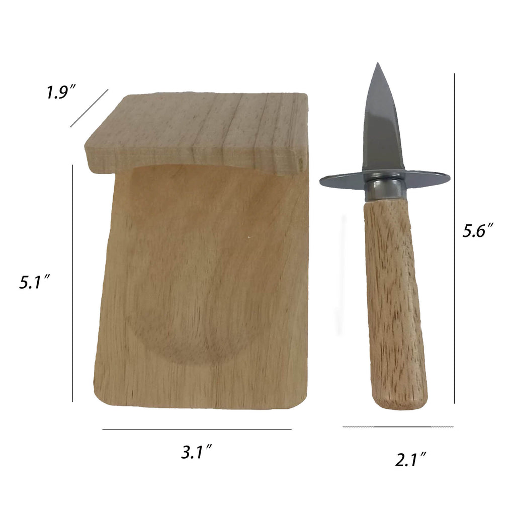 Oyster Knife and Holder Set