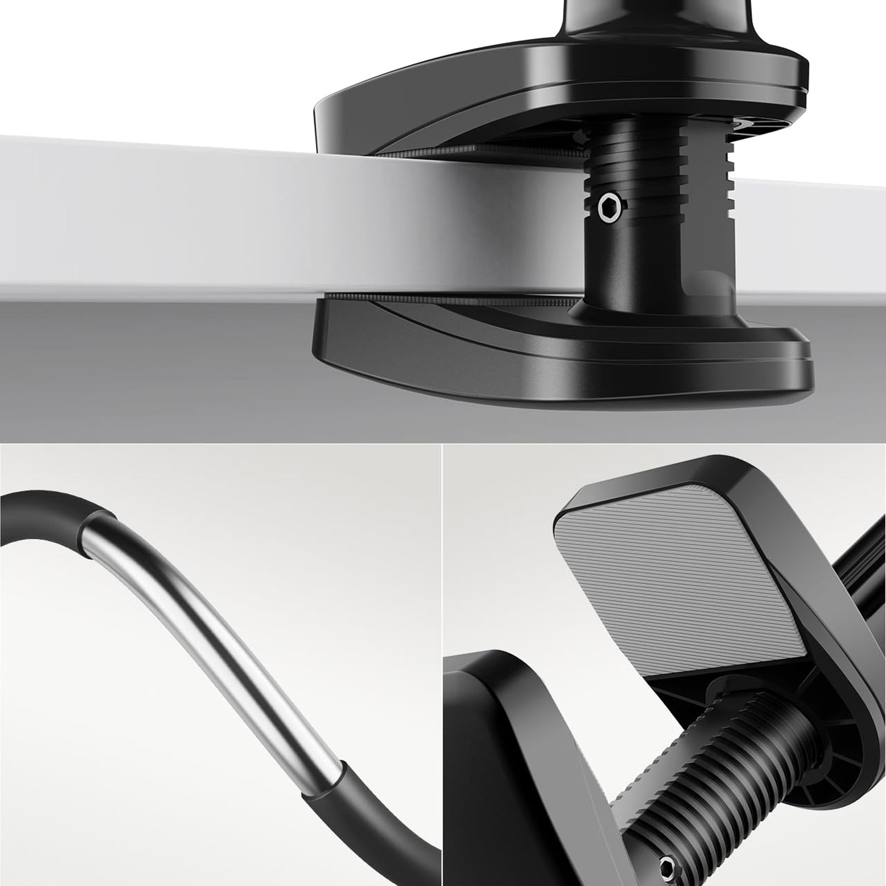 Gooseneck Bed Phone Holder For Desk