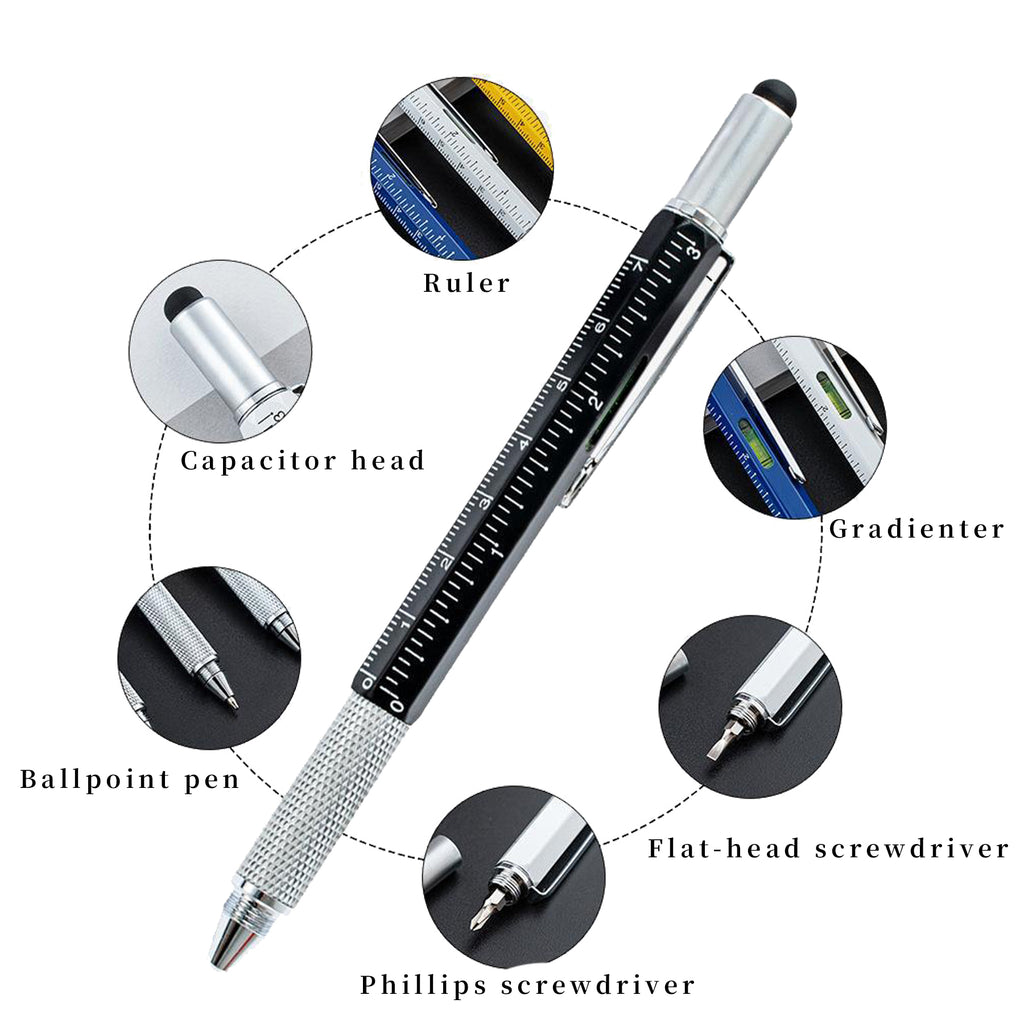 Tool Pen 6 In 1 Stylus Pen