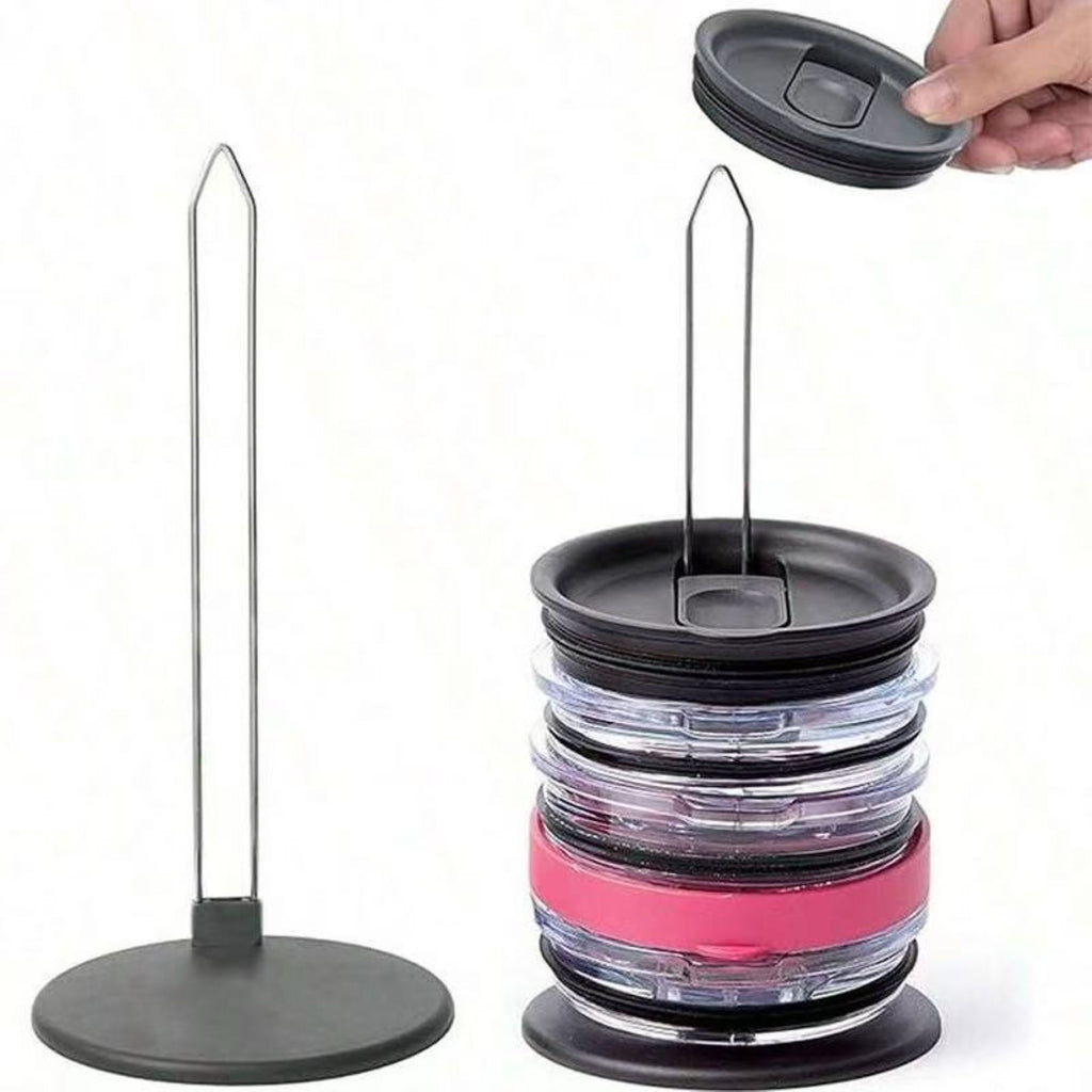 Household Cup Lid Storage Rack