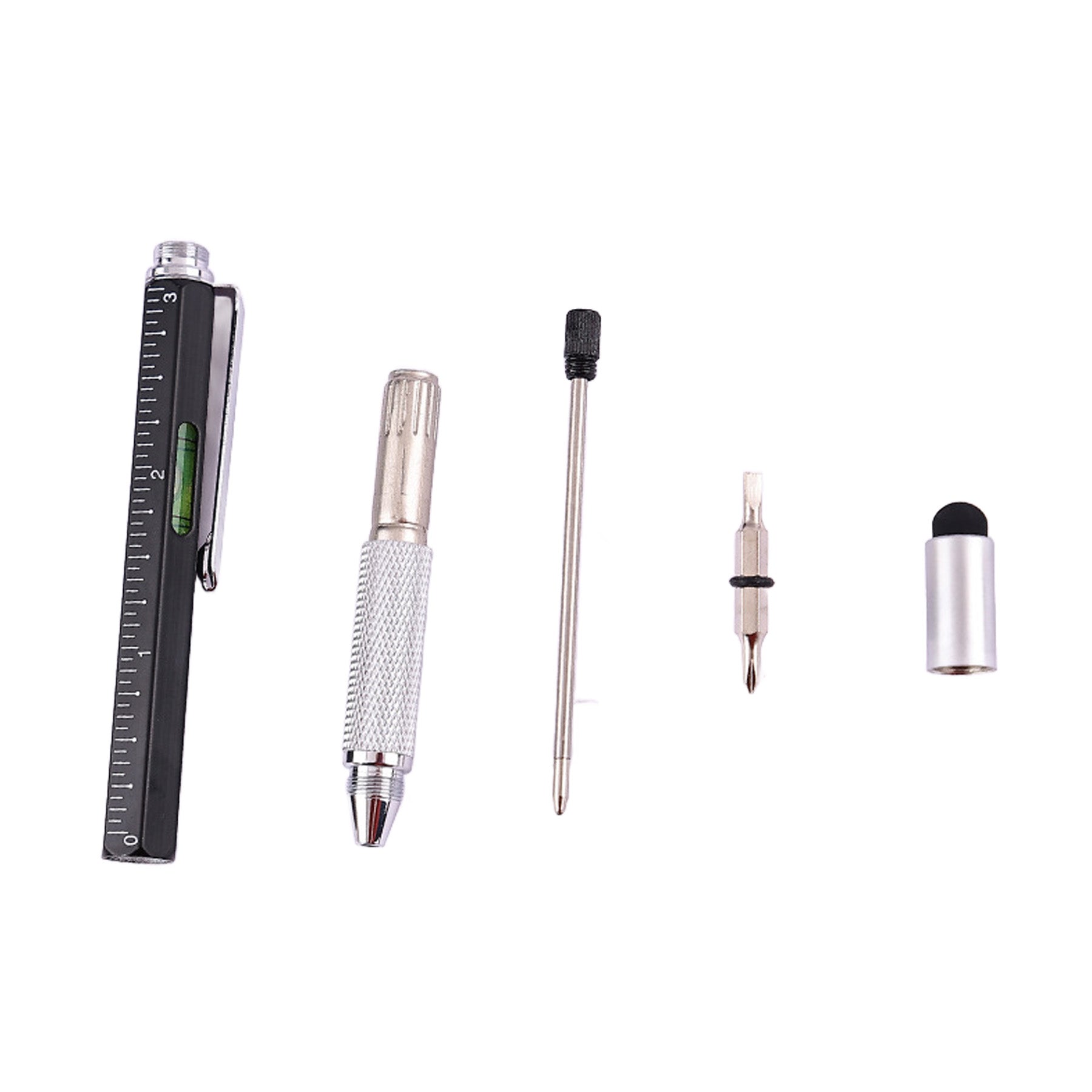 Multi-Tool Pen Levelling Scale Touch Screen Pen
