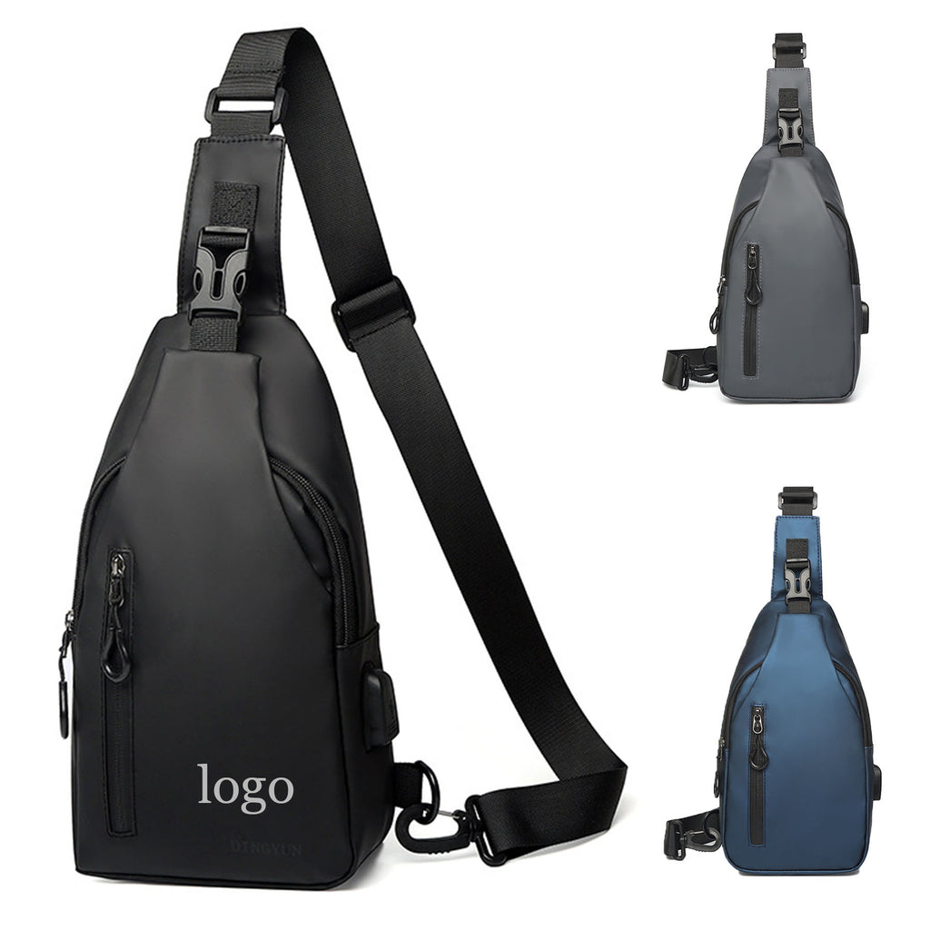 Outdoor Large Capacity Men'S Chest Crossbody Bag