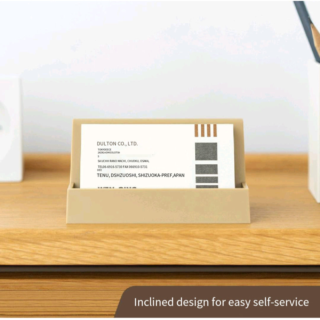 Modern Desktop Holder Business Card Note Tilt