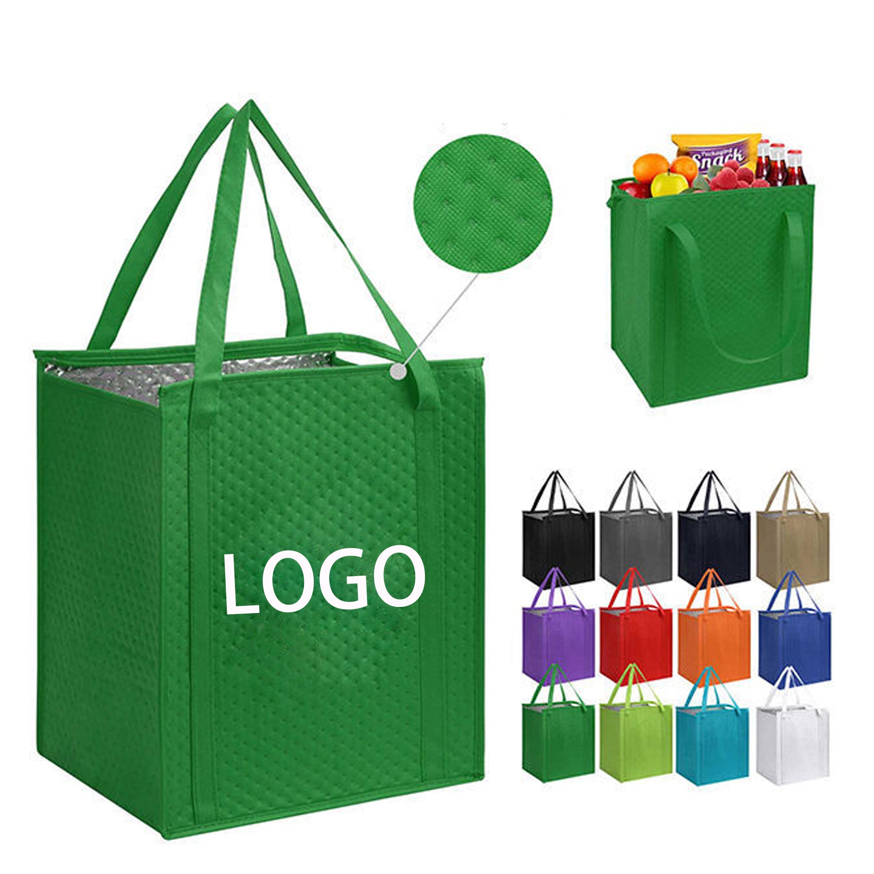 Non-Woven Lunch Cooler Tote Bag