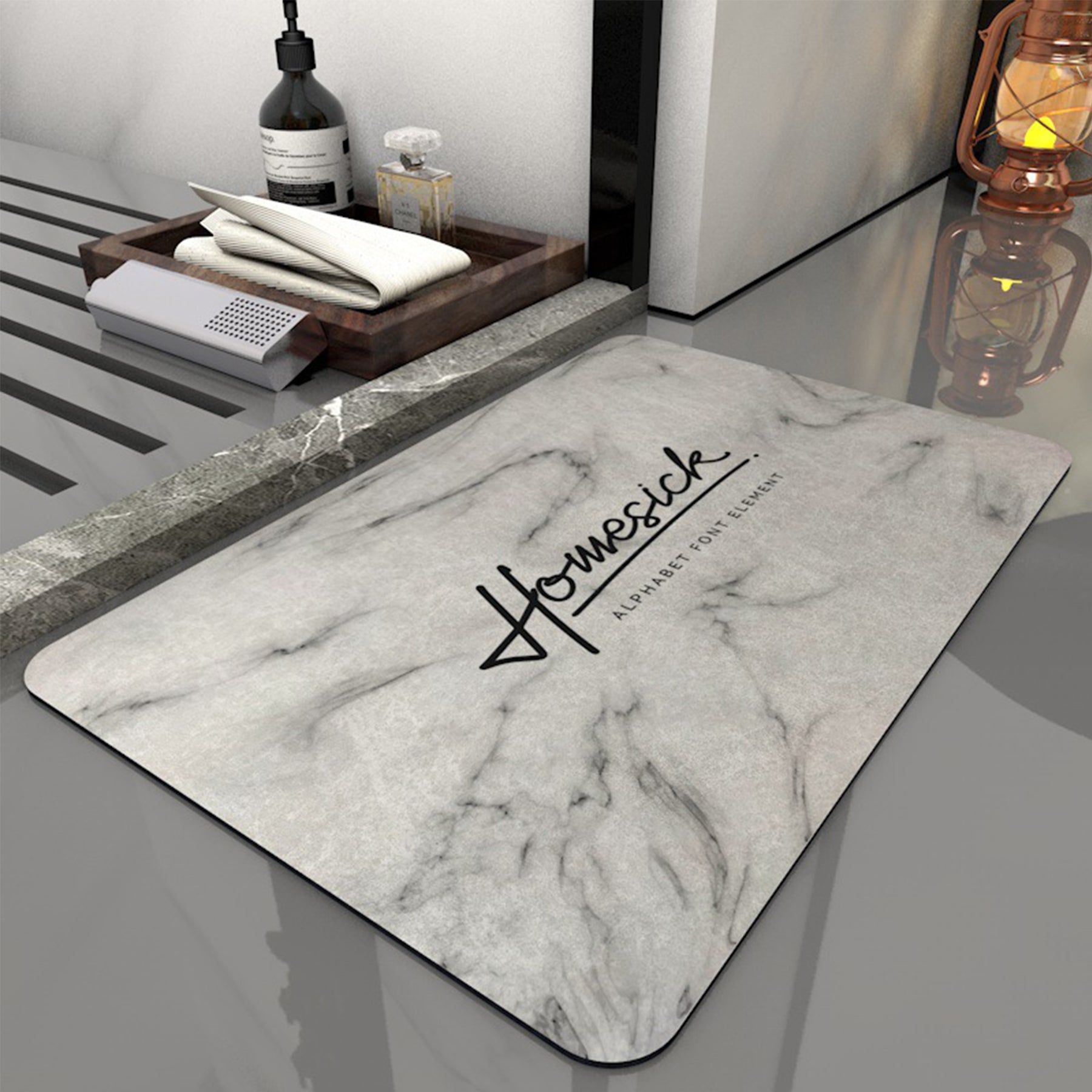 Customizable Super Absorbent Bath Floor Mat