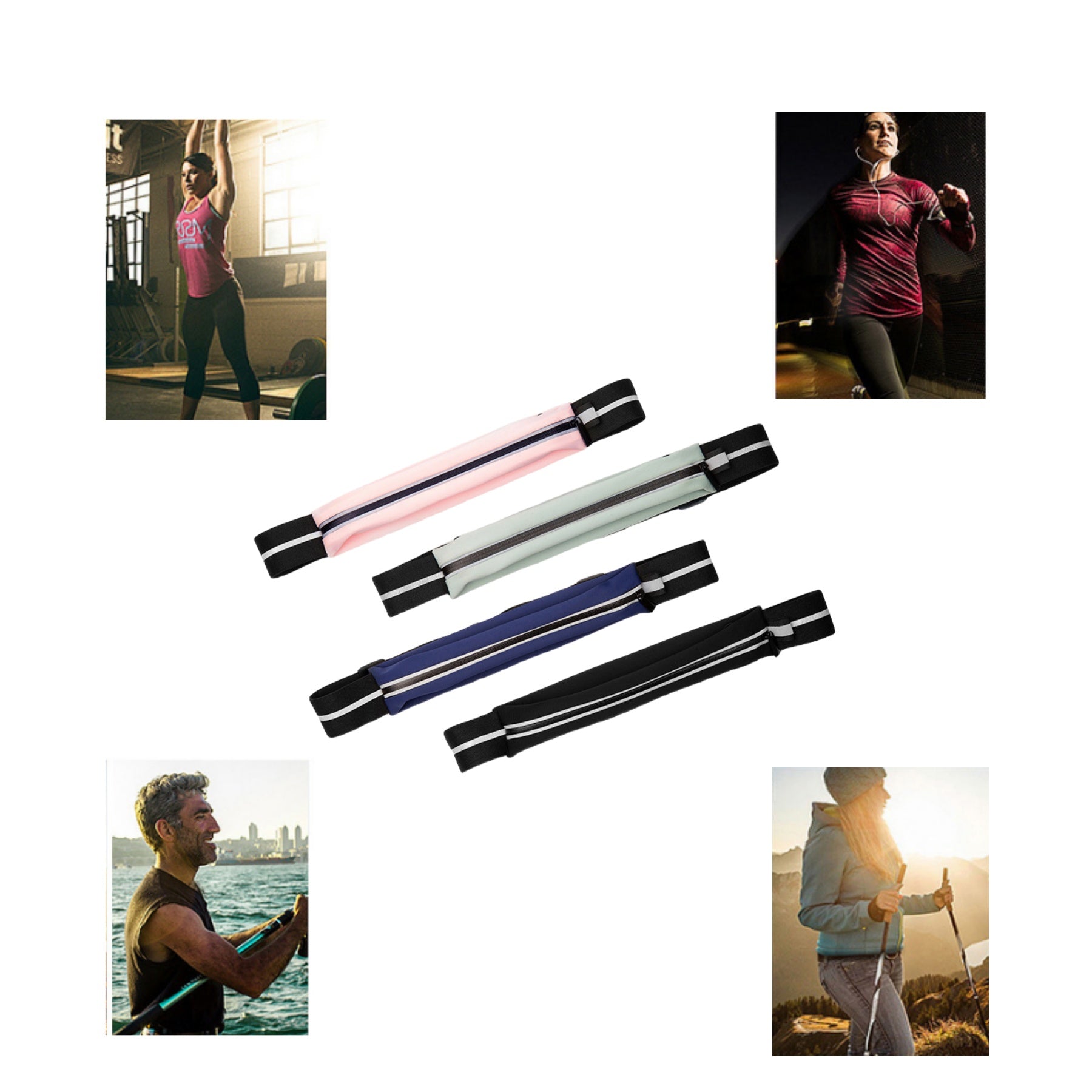 Fitness Reflective Waist Pack