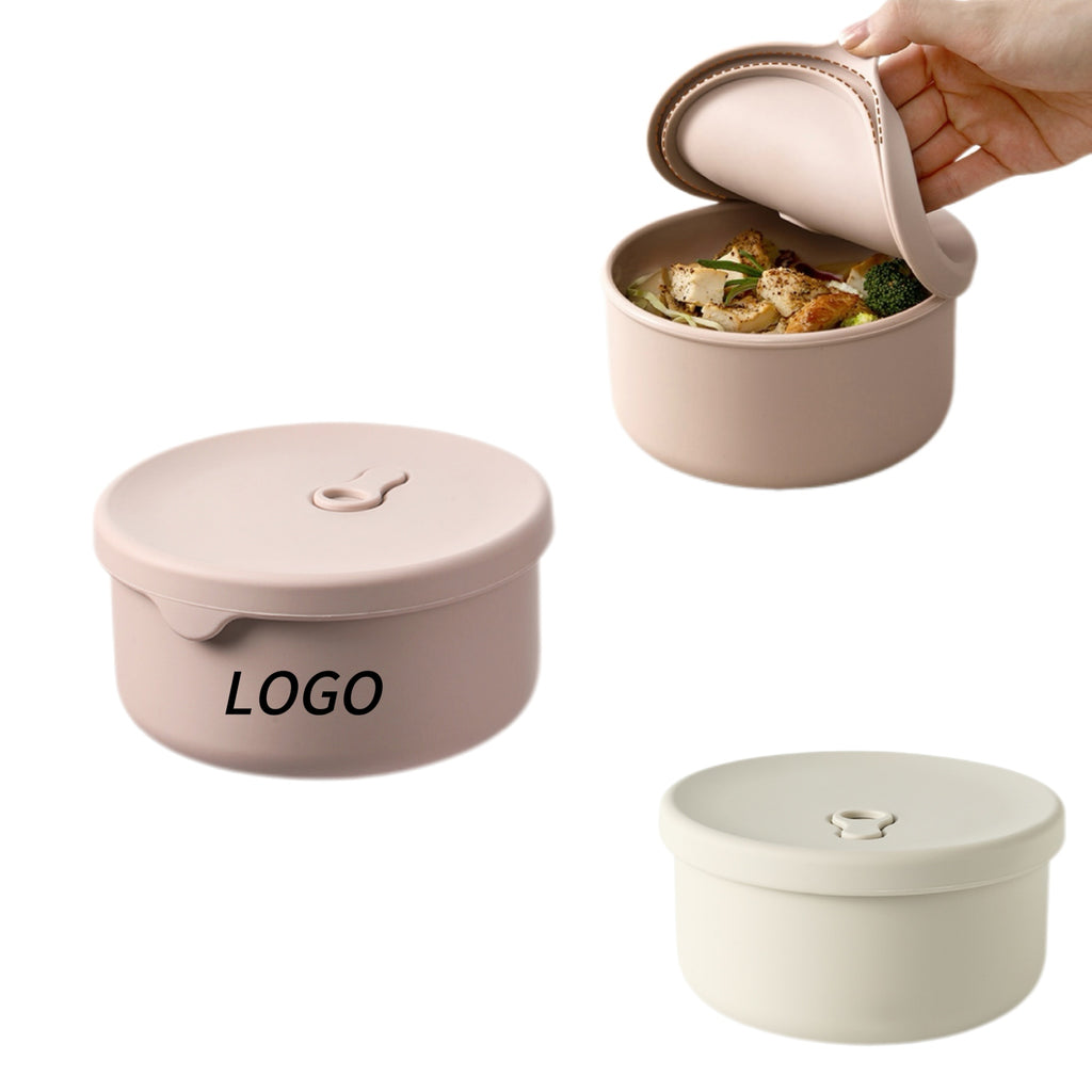24 Oz Reusable Food-Grade Silicone Bento Box