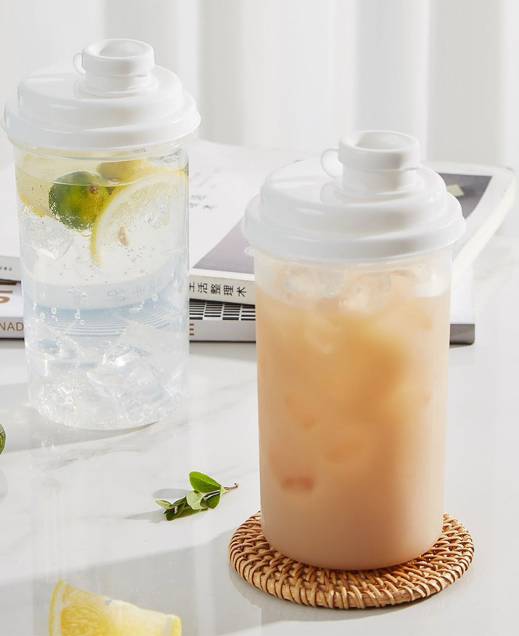 7 Oz Portable Transparent Water Bottle