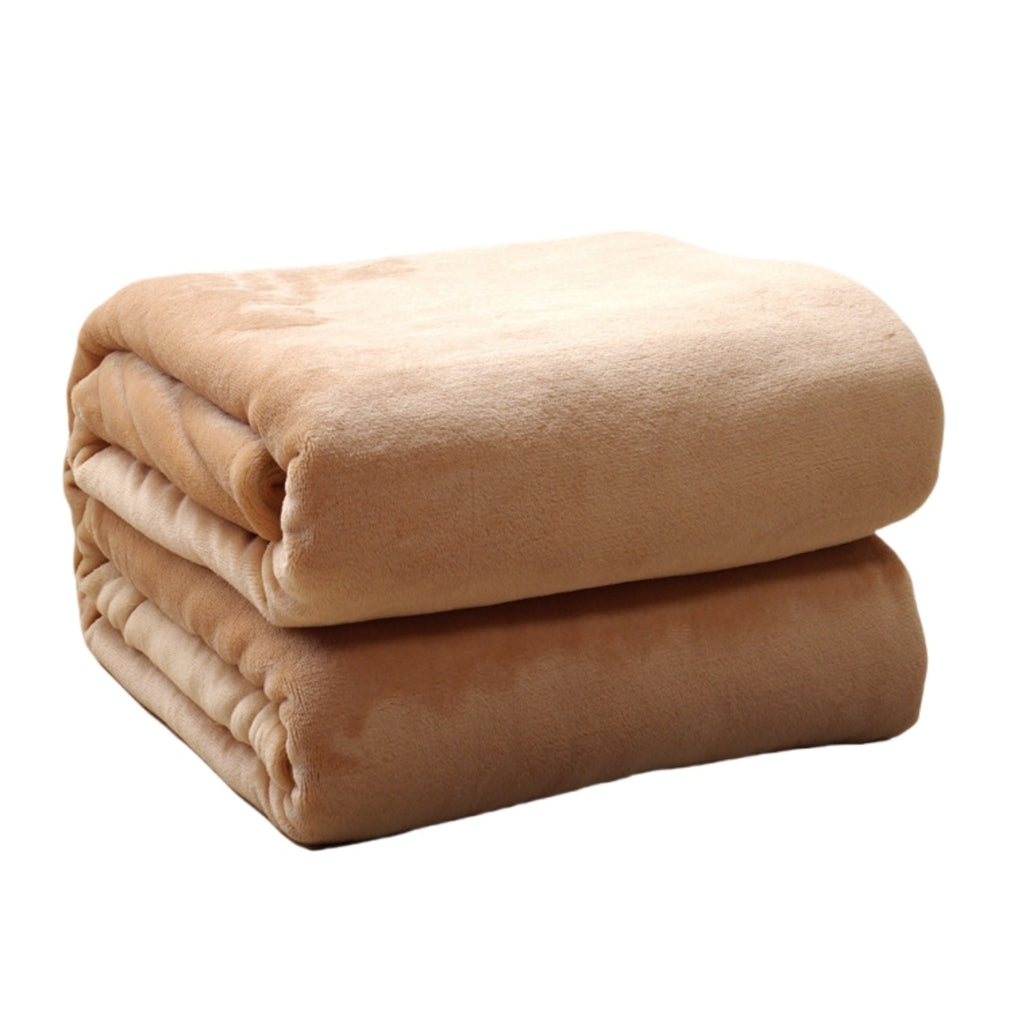 47" x 78" Super Soft Solid Flannel Blanket
