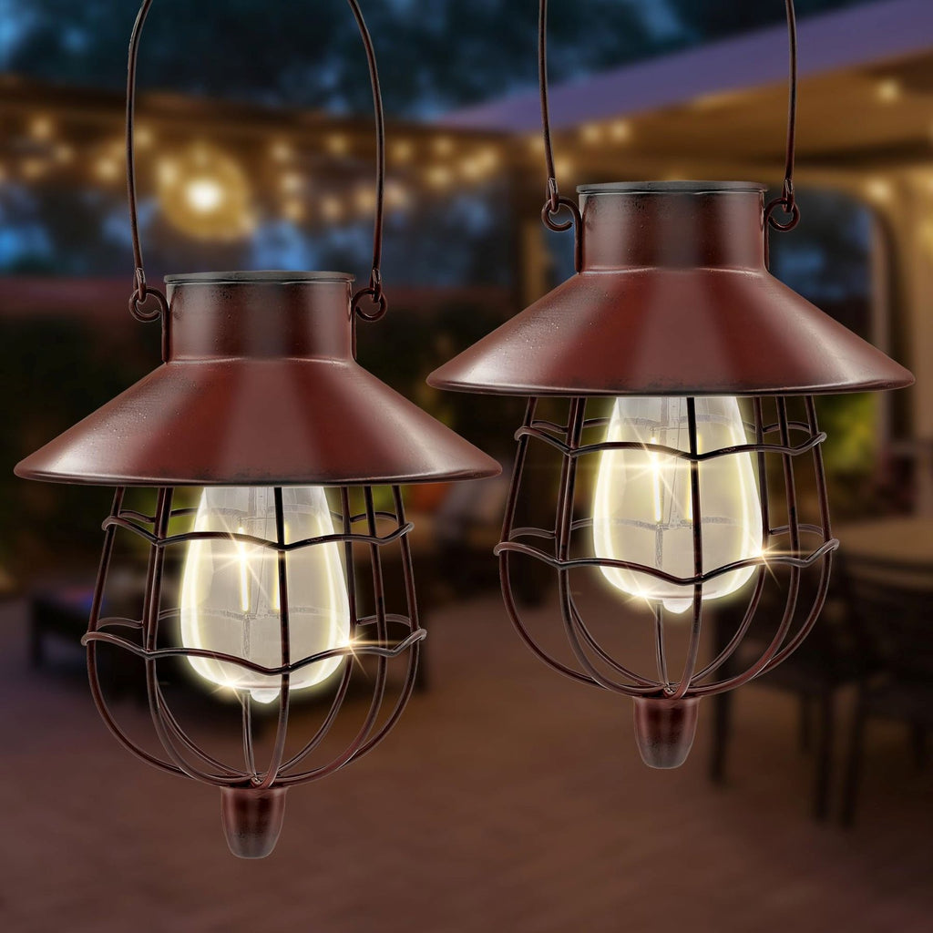 Solar-powered Outdoor Chandelier