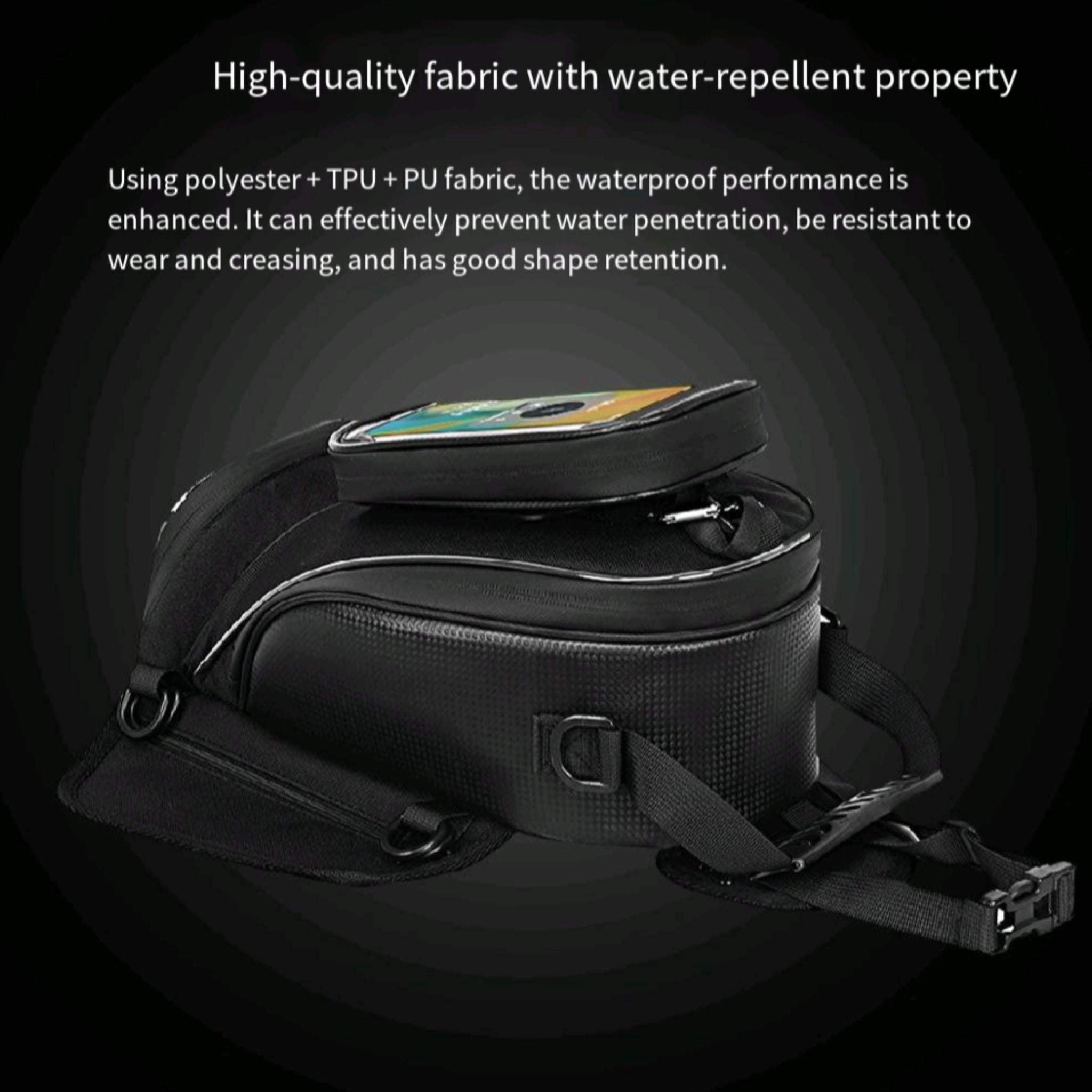 Motorcycle Tank Bag Waterproof Gps For Touring