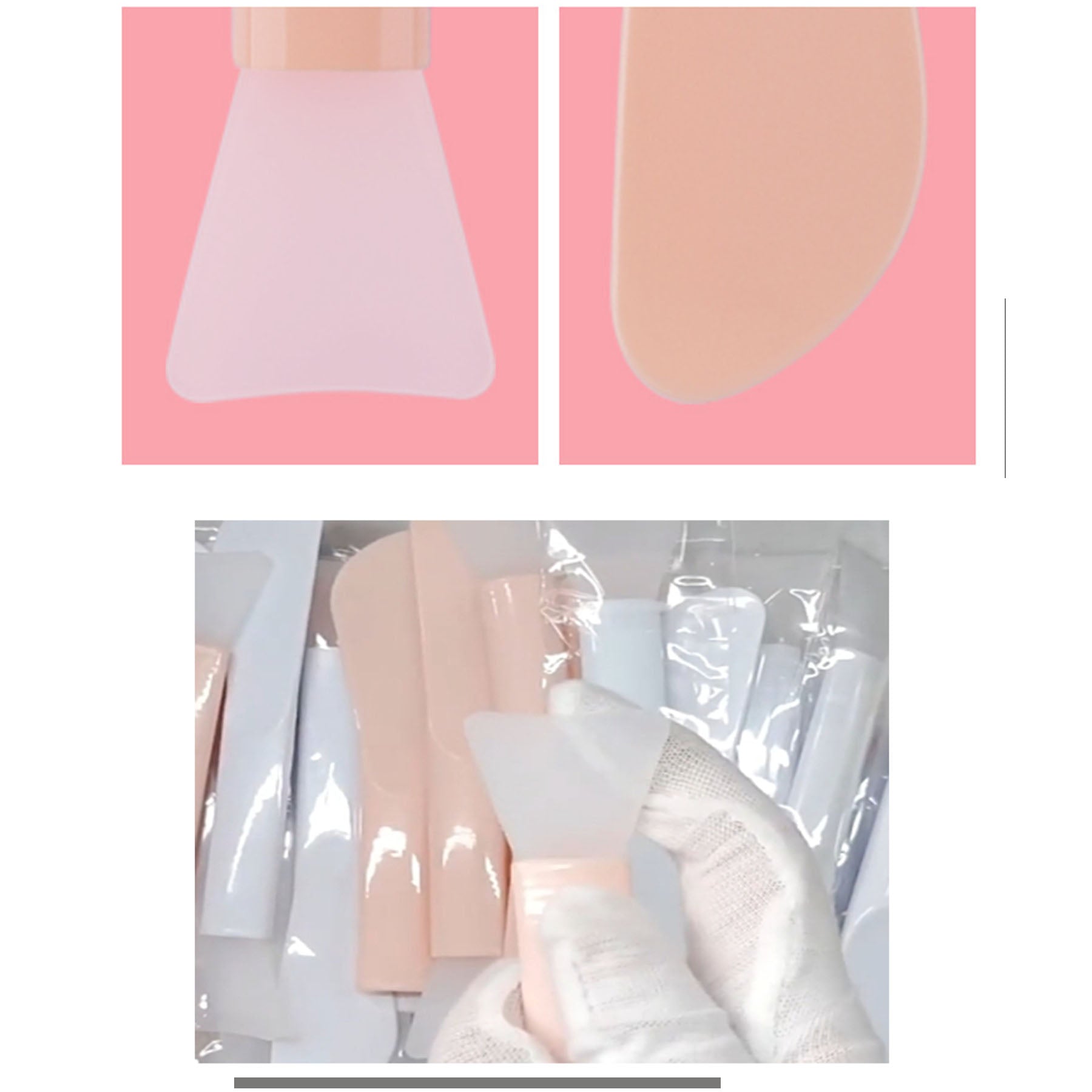 Double Head Silicone Mask Brush