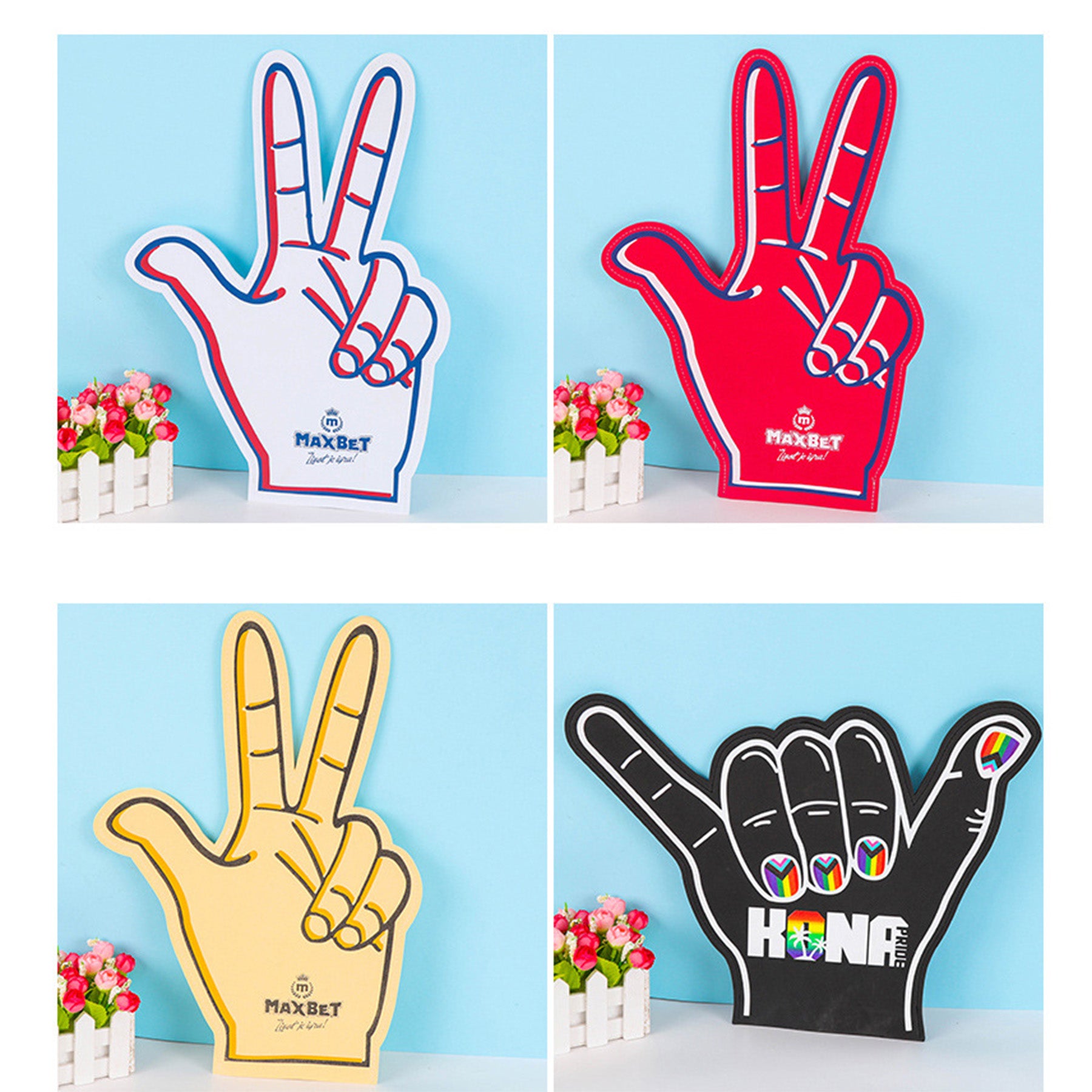 Competition Sports Fans Cheer Eva Gloves
