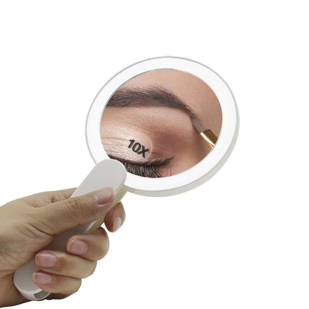 Mini Pocket LED Makeup Restorer Lamp (10x Magnification)