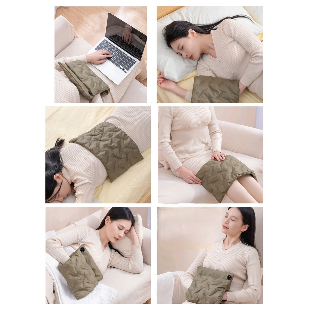 Rechargeable Heating Pad Digital Temp Knee Wrap Fast Warm