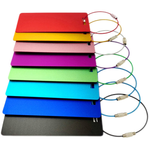 Aluminum Luggage Tag