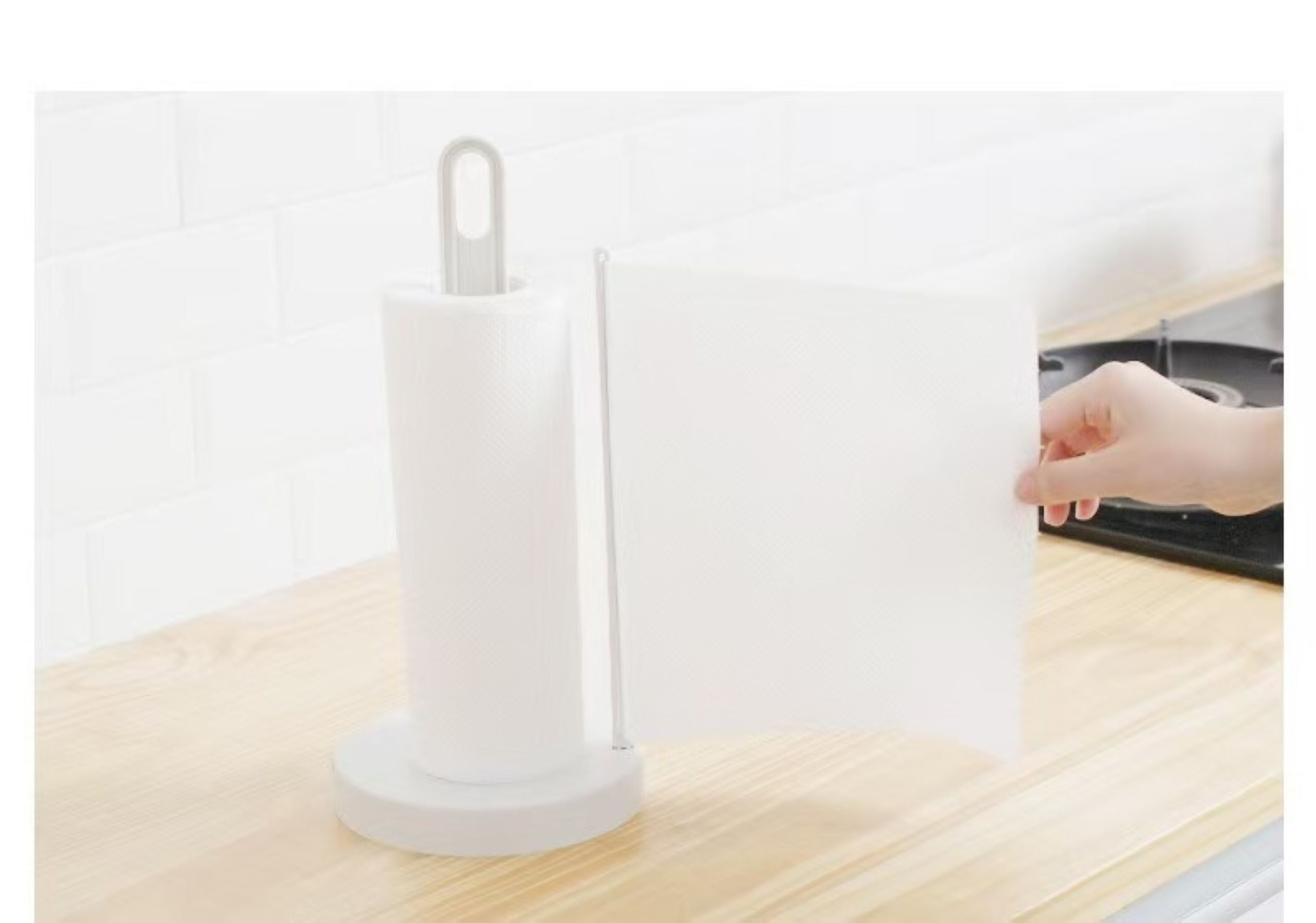Desktop Roll Paper Storage Rack
