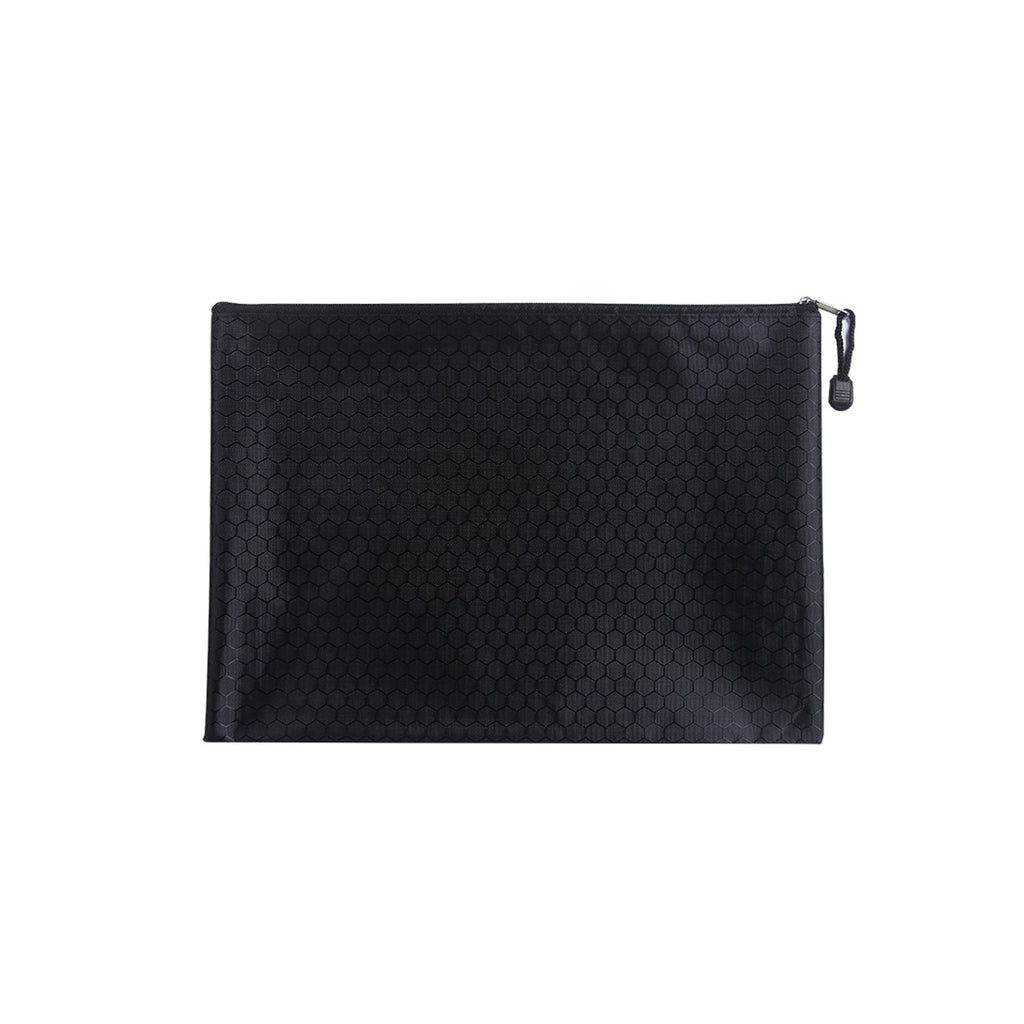 A4 Football Pattern Waterproof Zipper File Organizer