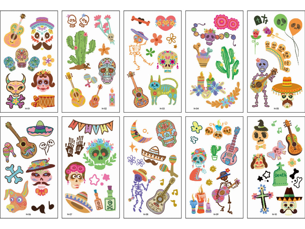 Diverse Themes Temporary Tattoo Stickers