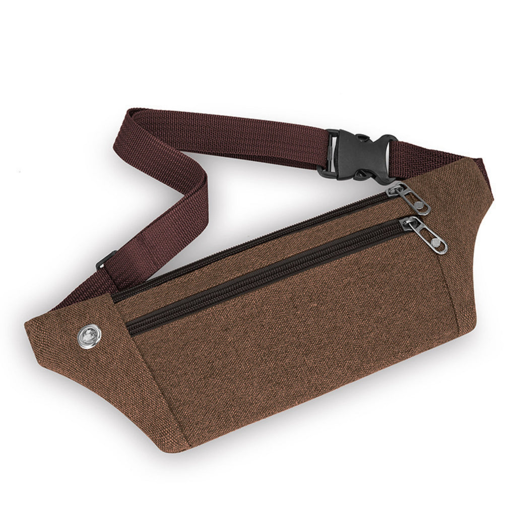 Large - capacity Canvas Fanny Pack