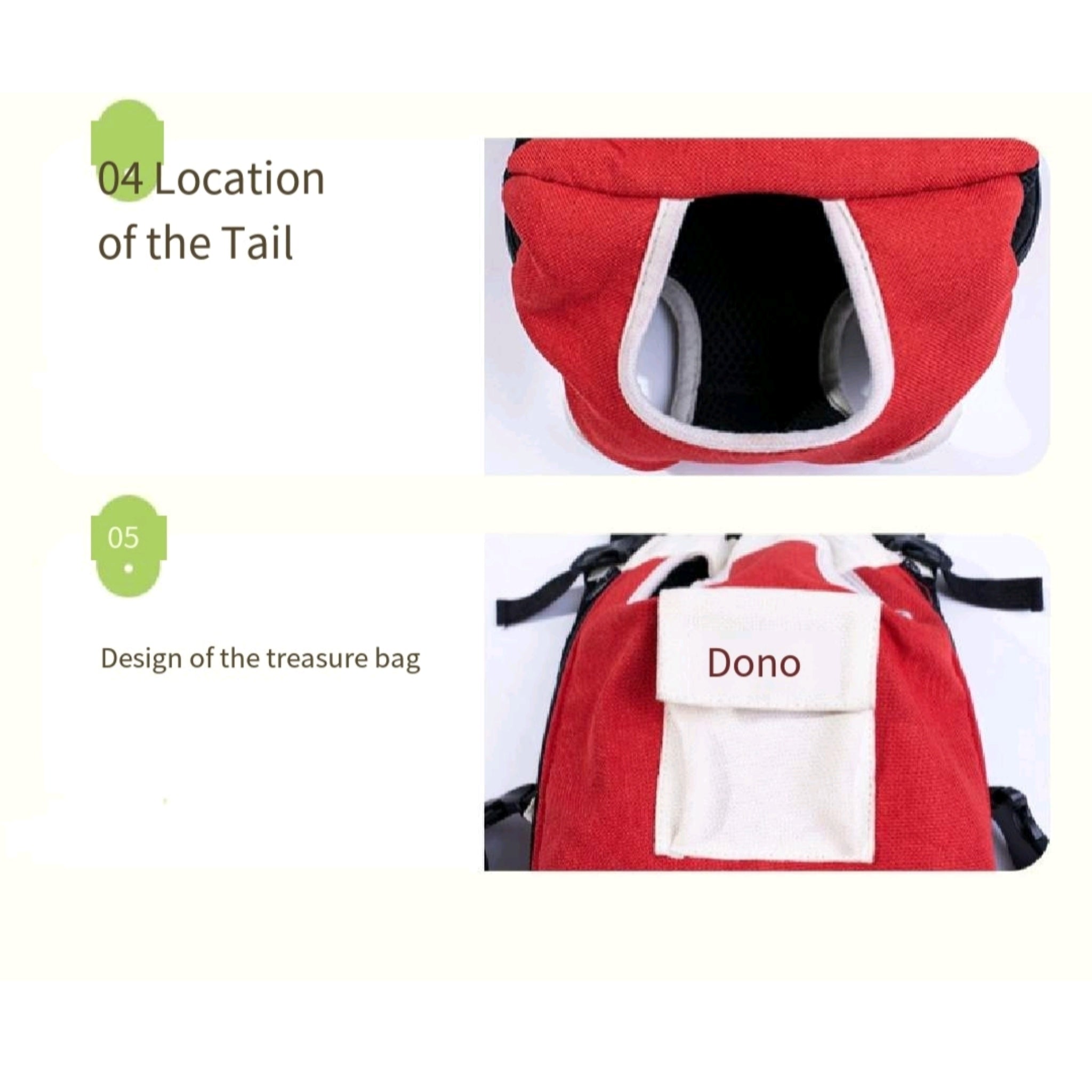 Ventilated Pet Carrier Backpack Portable Dog Cat Outdoor