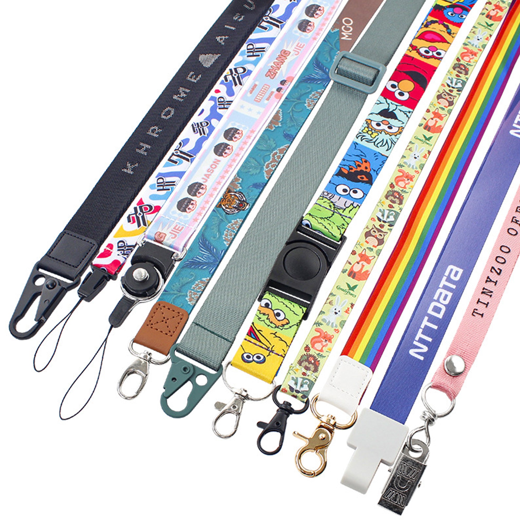 Custom Silkscreen Lanyards