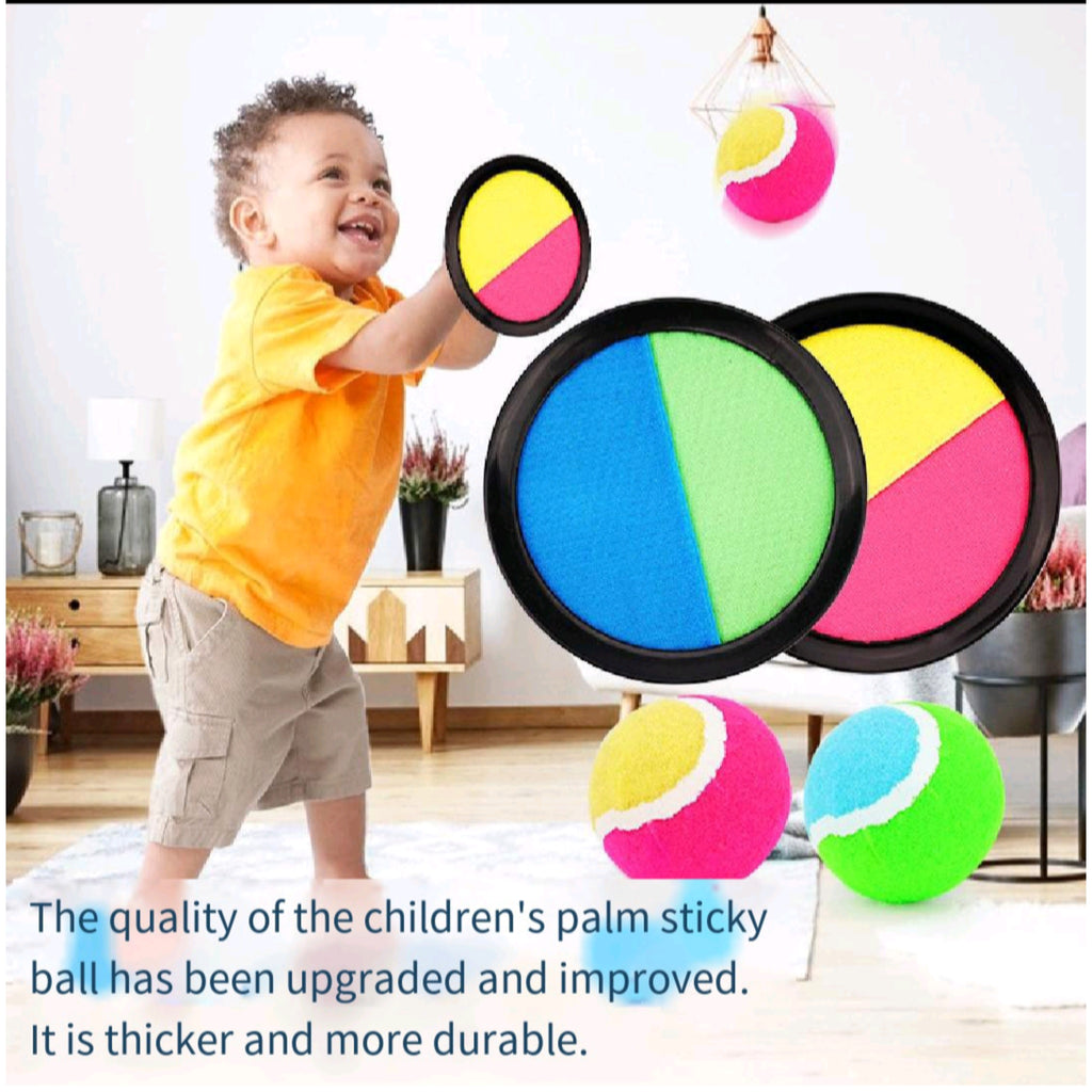 Suction Cup Ball Toy Sticky Target Toss Catch Game Kids