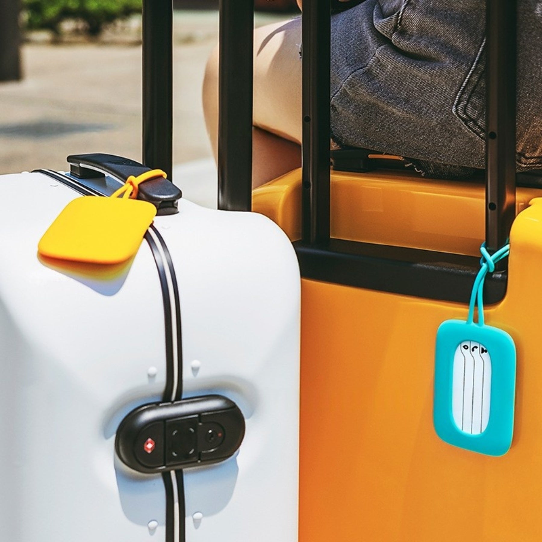 Silicone Luggage Tag