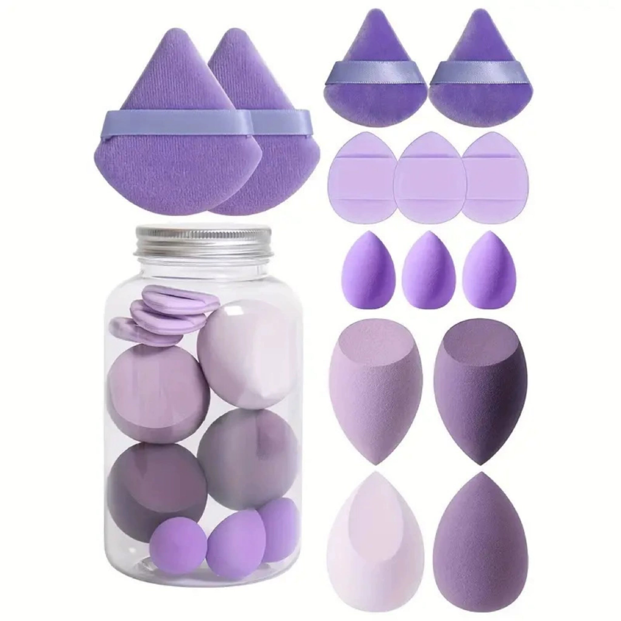14-Piece Makeup Puff Set