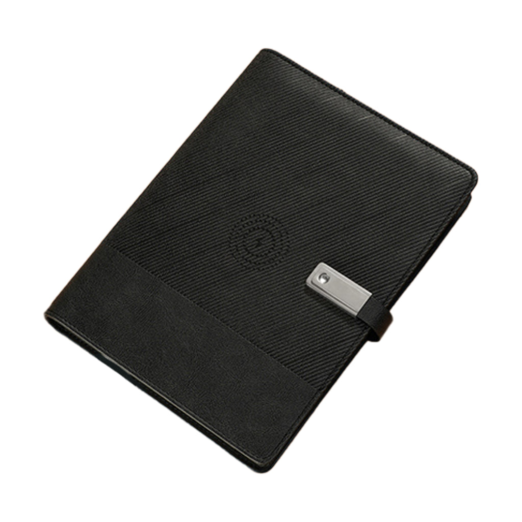 A5 8000mAh Power Bank Notebook With Wireless Charger