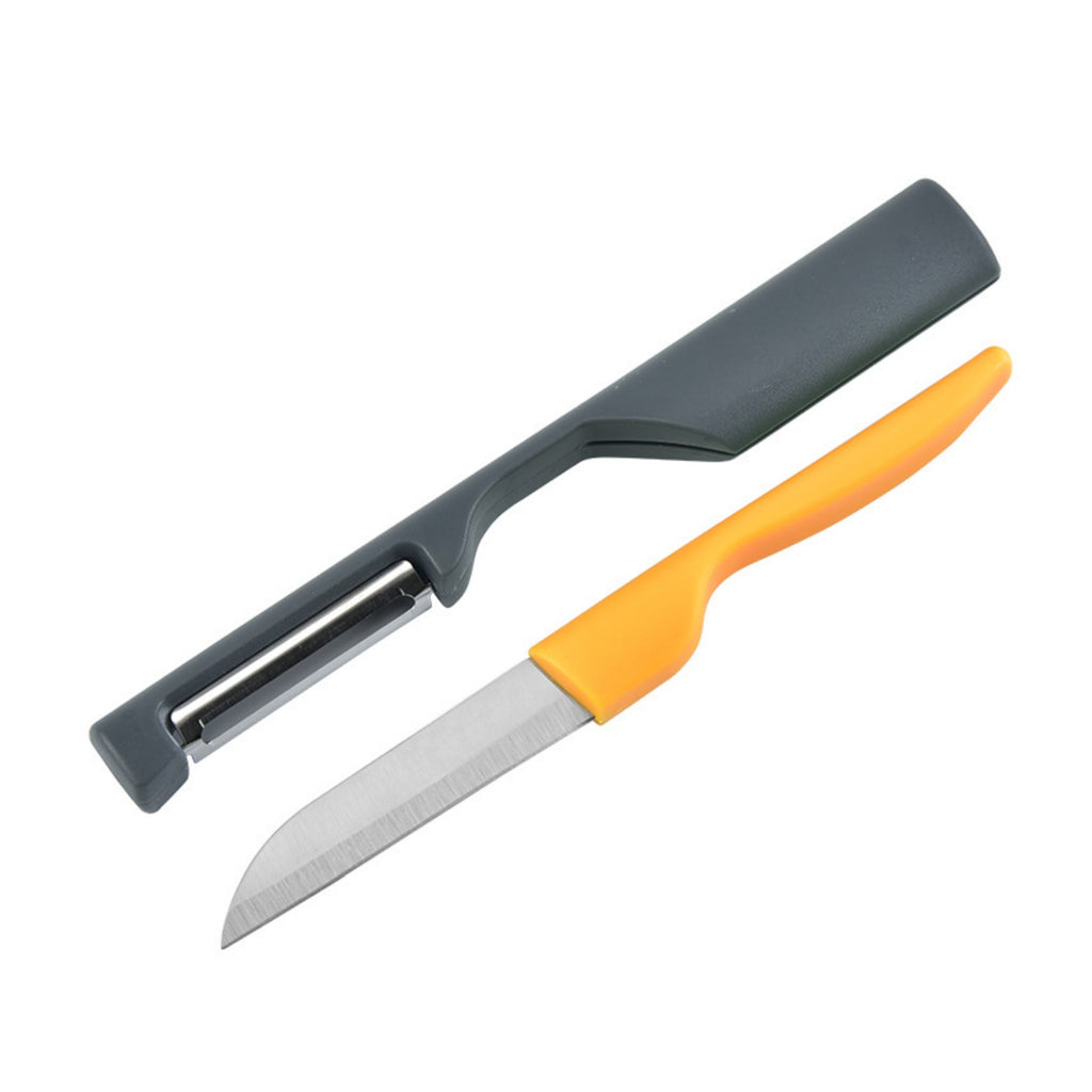 Stainless Steel Two - in - One Peeler