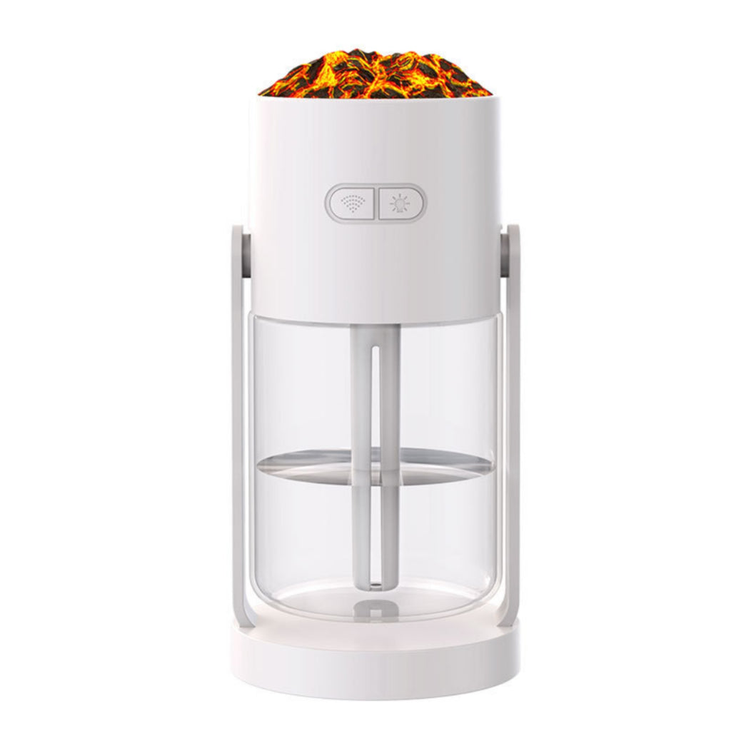 USB Car Cup Humidifier Quiet 7Color Volcano Diffuser